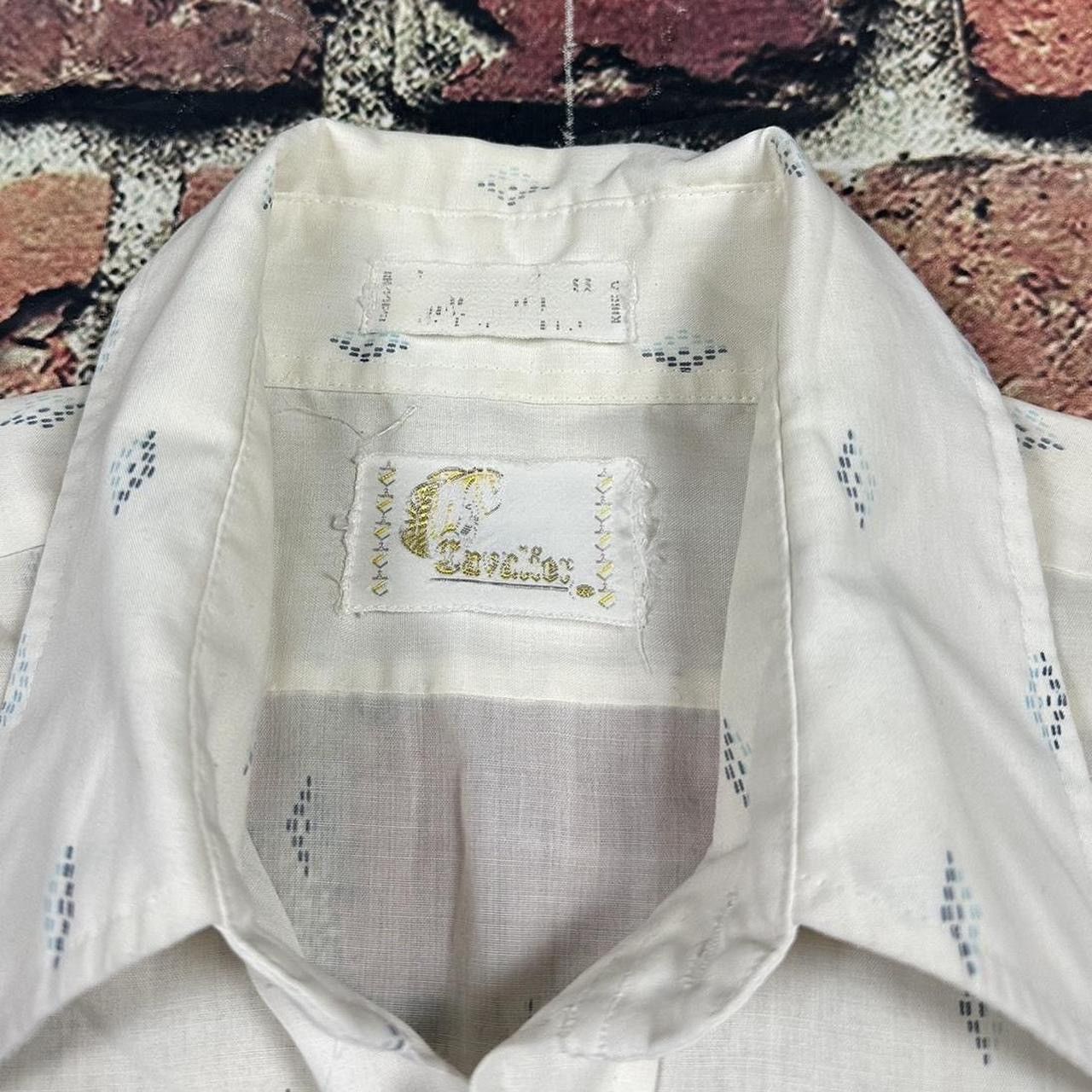 Vintage Vintage Cavalier Button Up Shirt AOP 60s Point Collar Size US L / EU 52-54 / 3 - 15 Thumbnail