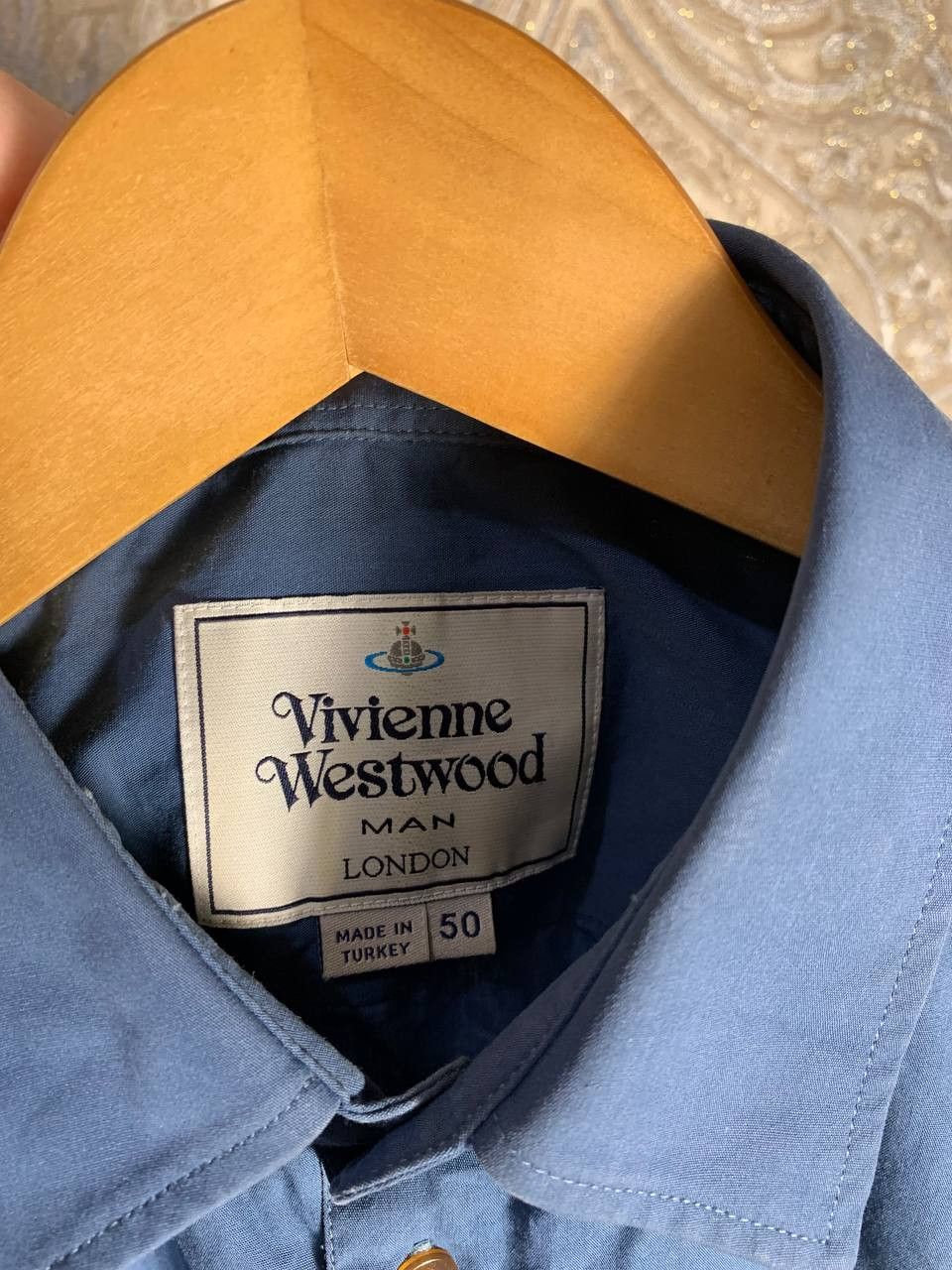 Vivienne Westwood Vintage Vivienne Westwood Italian Designer Shirt Classic Y2K Size US L / EU 52-54 / 3 - 6 Thumbnail