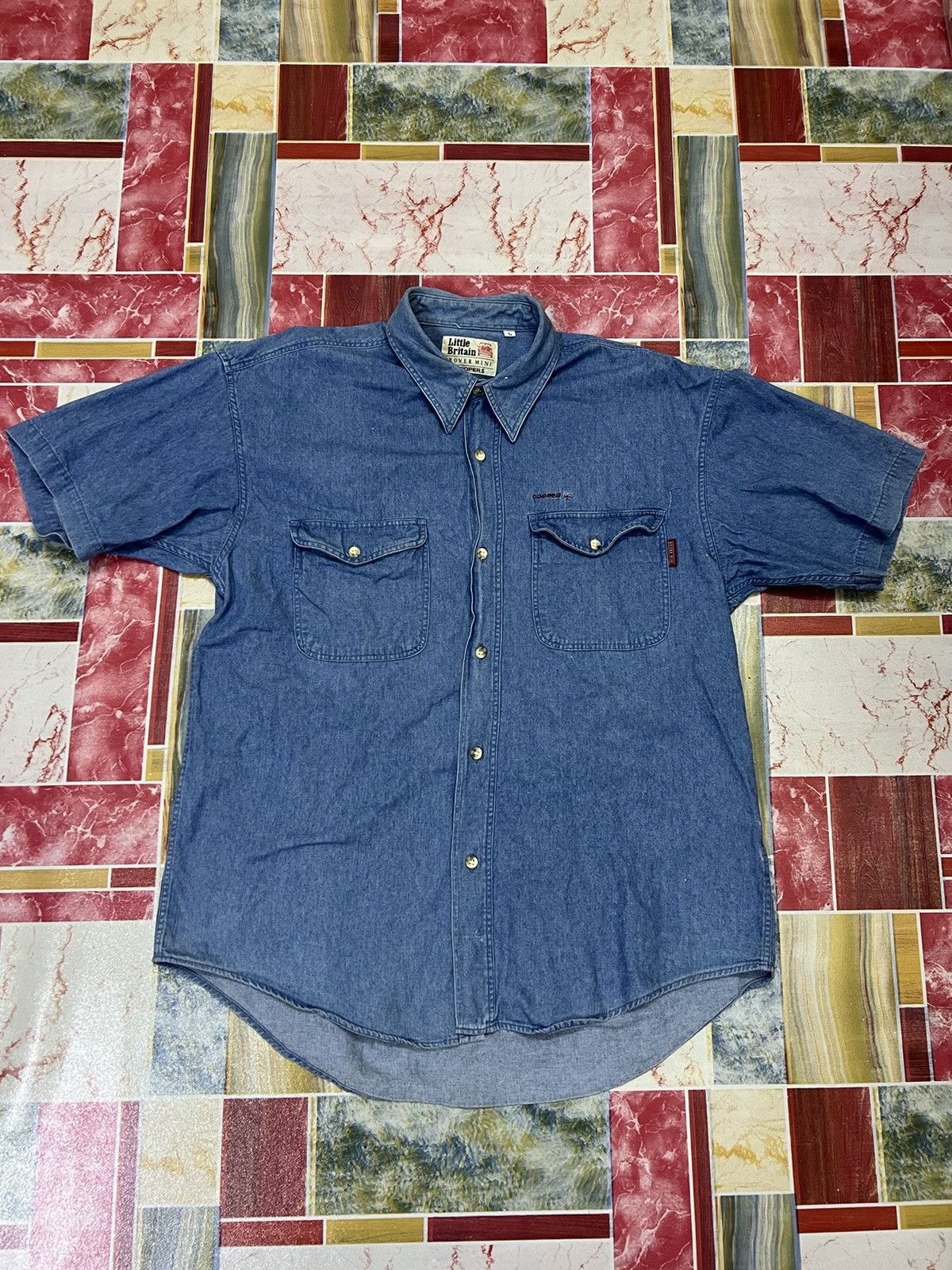 Other Vintage - Rover Mini Coopers Shirt Size US L / EU 52-54 / 3 - 3 Thumbnail