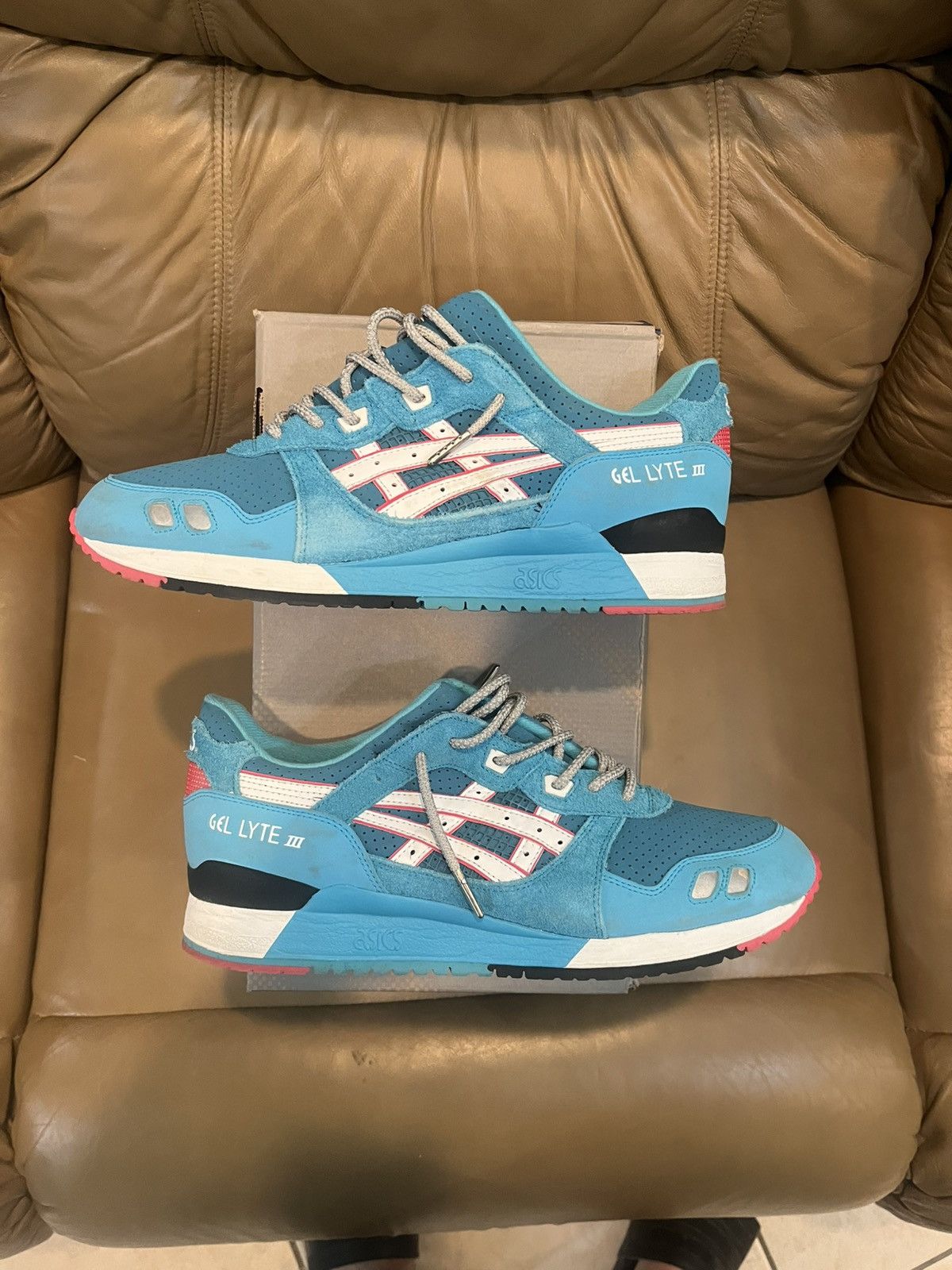 Asics Asics Gel Lyte III x Bait Teal Dragon Size 12 Size US 12 / EU 45 - 1 Thumbnail