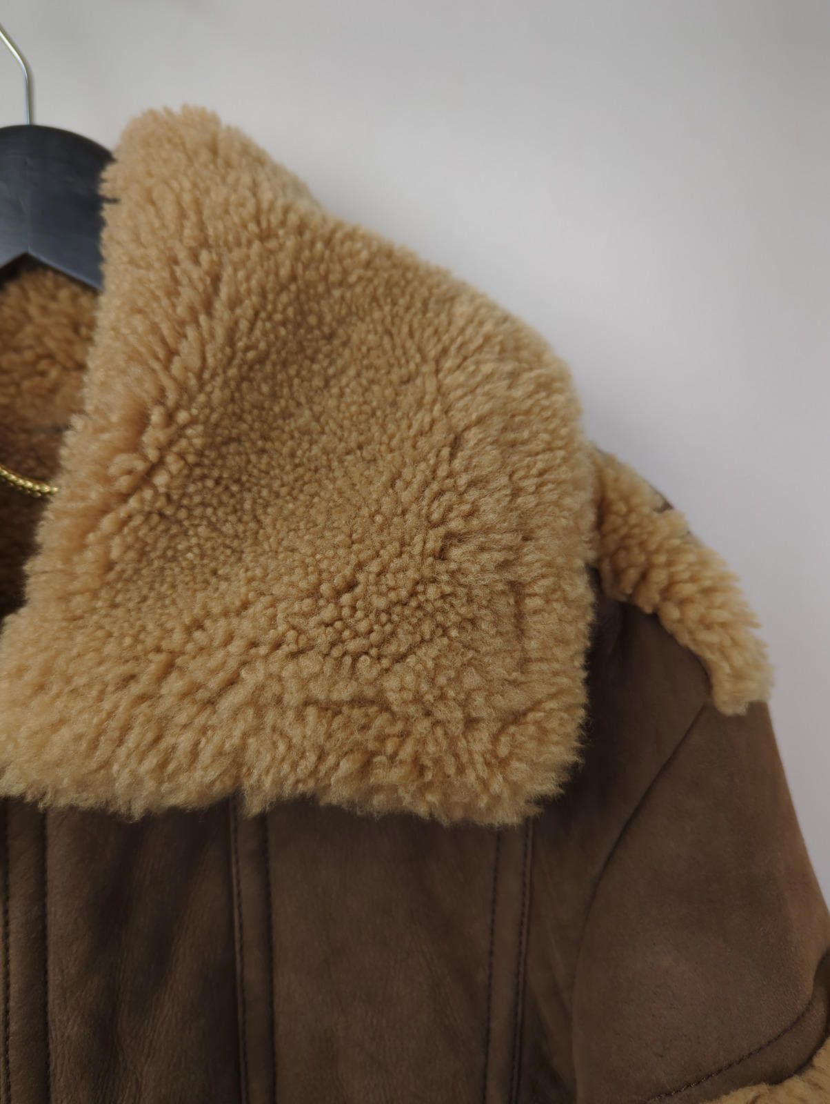 Burberry Prorsum RARE FW16 Sz IT 46 Sculptural Shearling Flight Bomber Jacket Size US S / EU 44-46 / 1 - 6 Thumbnail