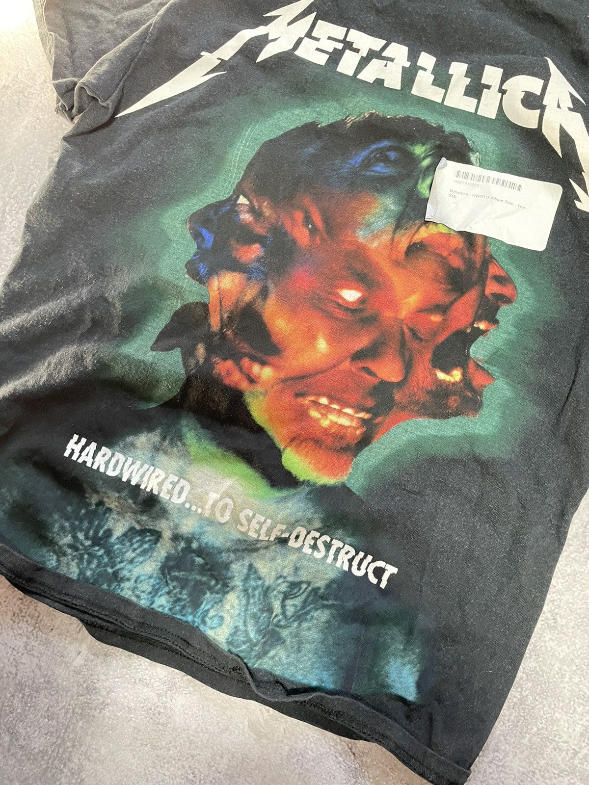 Metallica Metallica Hardwired Worldwired Tour TShirt Official Band Tee Size US S / EU 44-46 / 1 - 10 Thumbnail