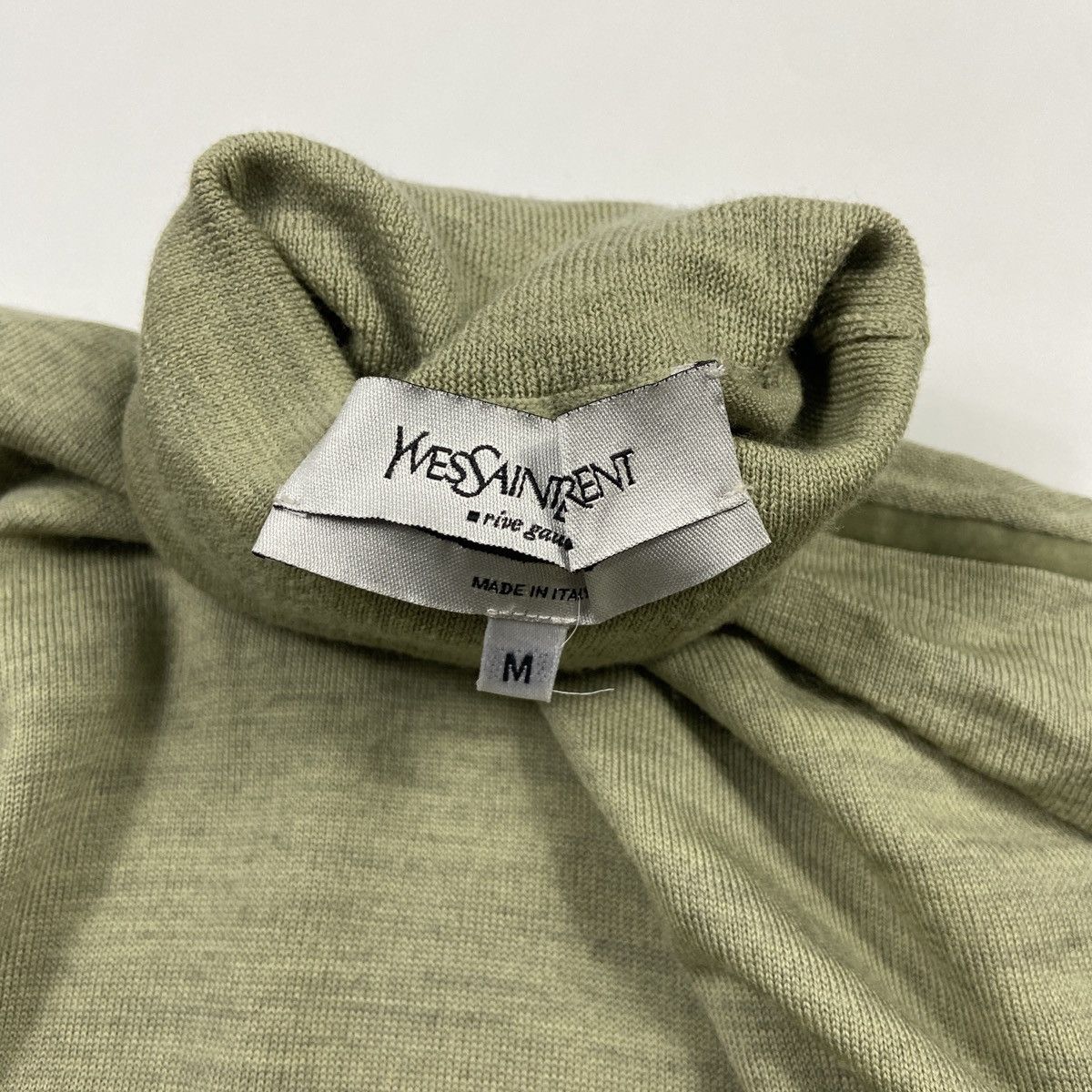 Yves Saint Laurent Yves Saint Laurent x Rove Gauche Turtleneck sweater Size M / US 6-8 / IT 42-44 - 8 Thumbnail