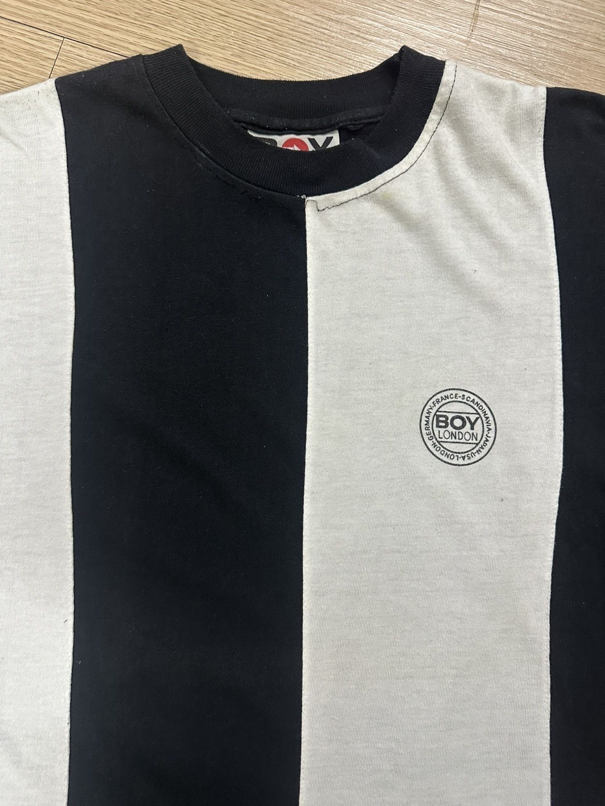 Beauty Beast × Boy London × Vintage Rare And Beautiful Vintage 90’s Boy London Split Tee Size US L / EU 52-54 / 3 - 3 Thumbnail