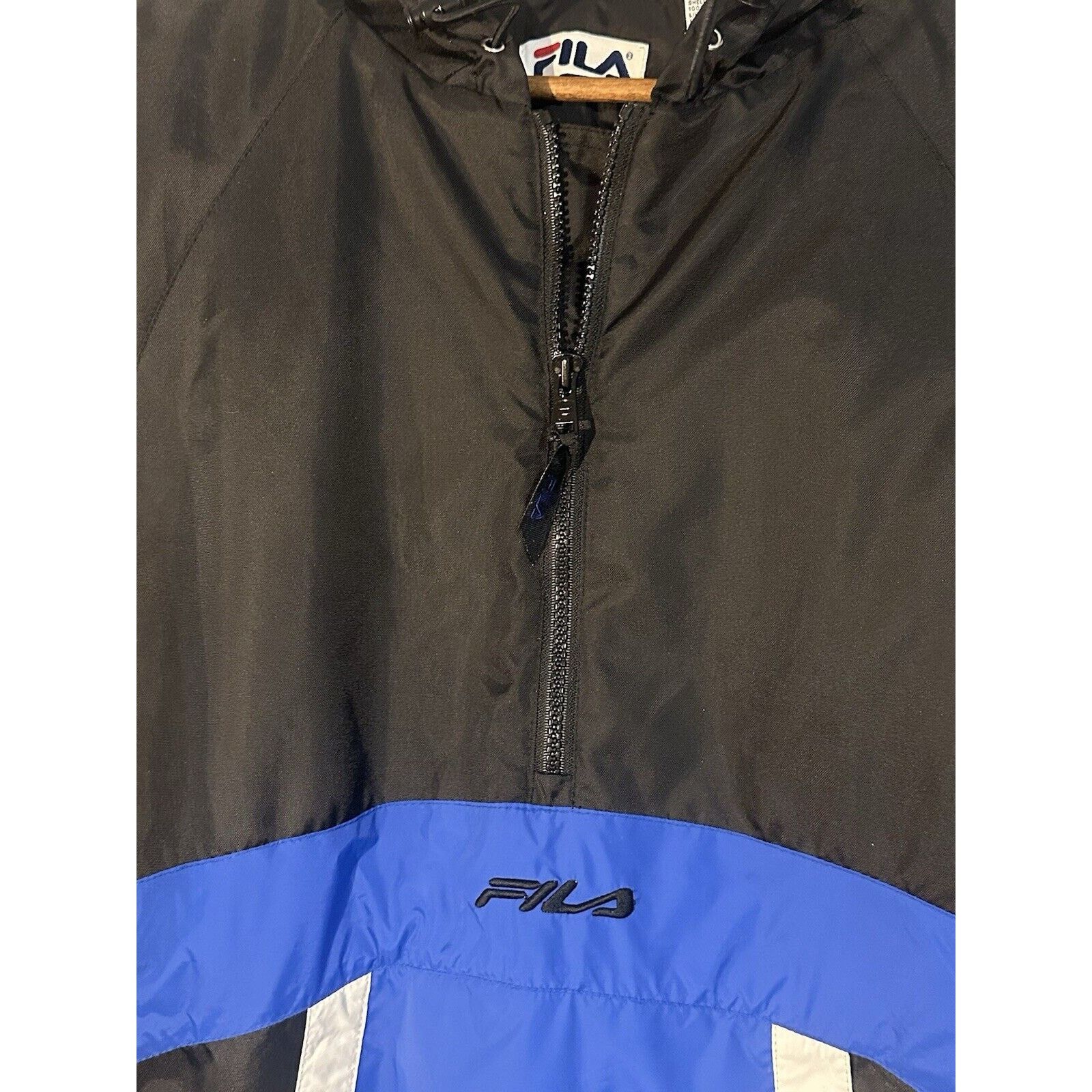 Fila Vintage 90s FILA Quarter-Zip Embroidered Puffer Jacket Size US S / EU 44-46 / 1 - 2 Thumbnail