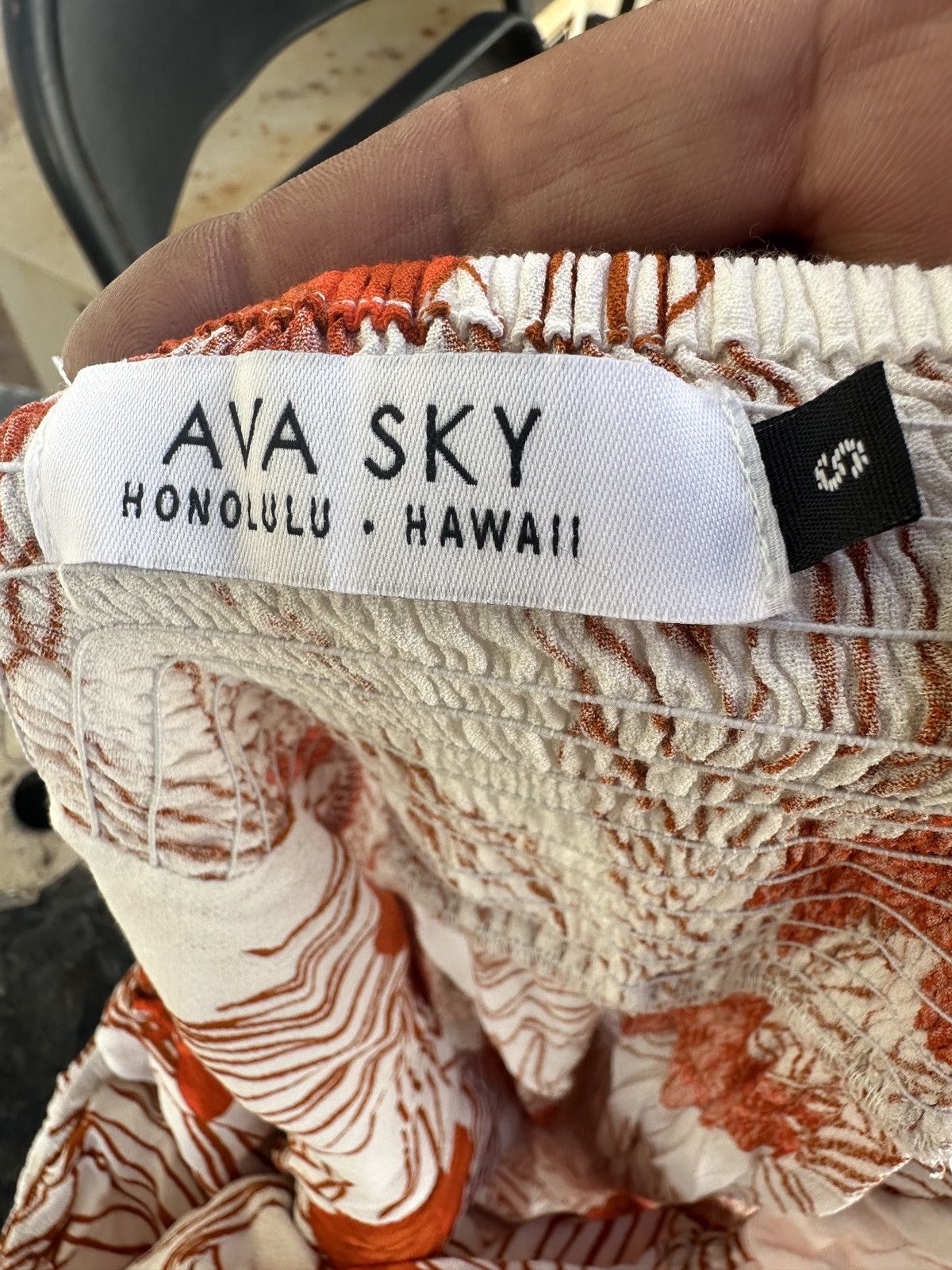 Other Ava Sky Ginger Print Dress Limited Collection Women's Small Size S / US 4 / IT 40 - 4 Thumbnail