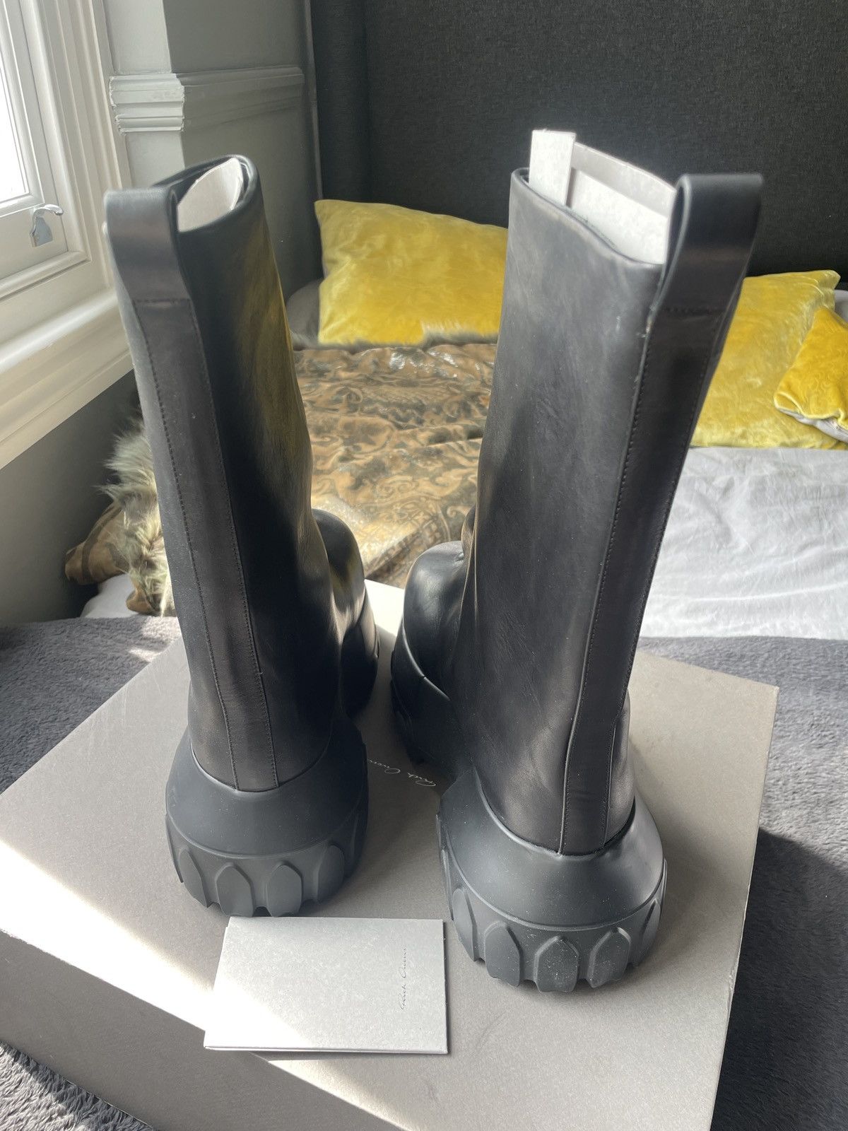 Rick Owens Rick Owens flared mega tractor boots Size US 8 / IT 38 - 5 Thumbnail