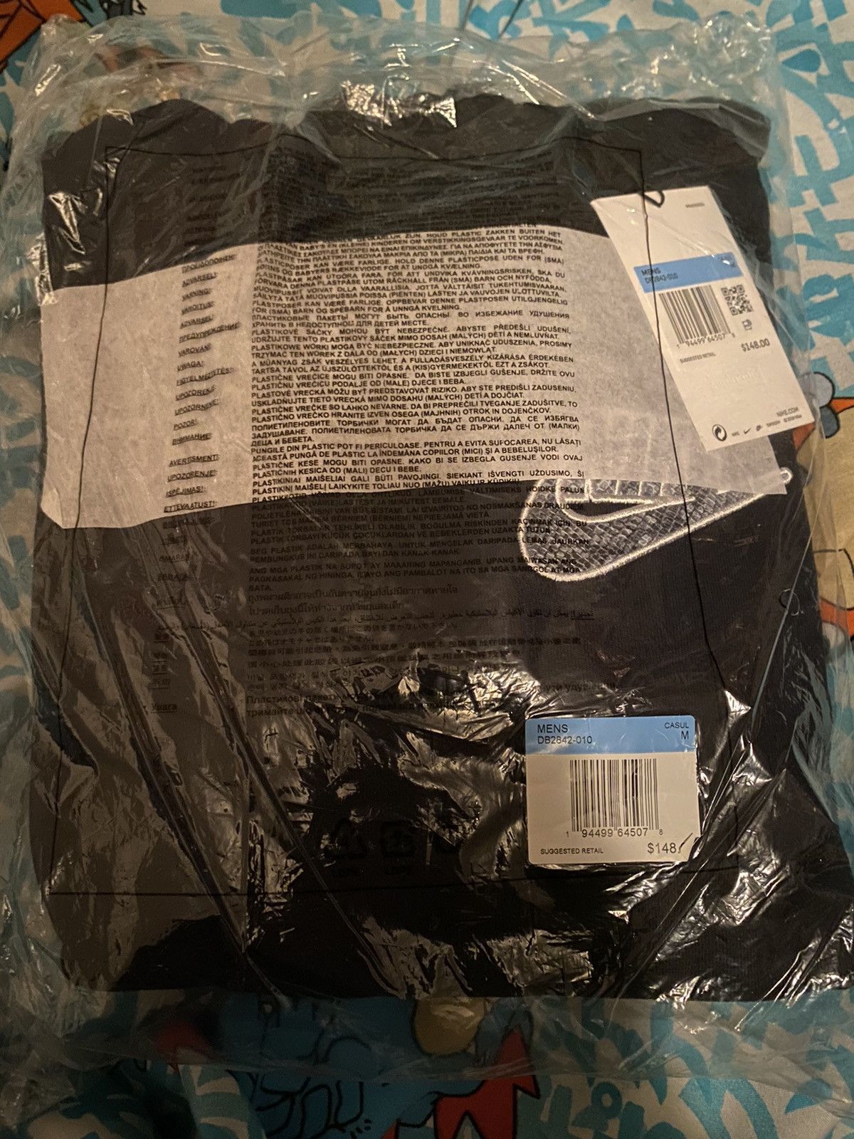 Nike × Supreme Supreme Nike Half Zip Hooded Sweatshirt Black Med Snakeskin Size US M / EU 48-50 / 2 - 4 Thumbnail