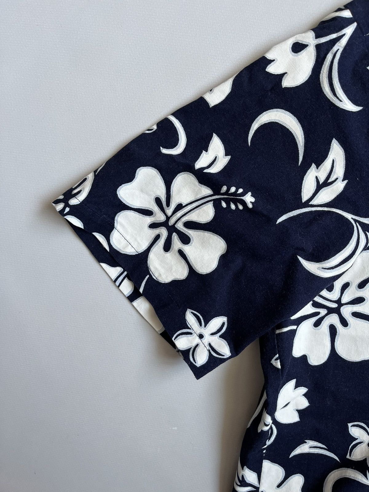 Other Vintage RJC Men Blue Floral Hawaiian Cotton Button Up Shirt Size US L / EU 52-54 / 3 - 12 Thumbnail