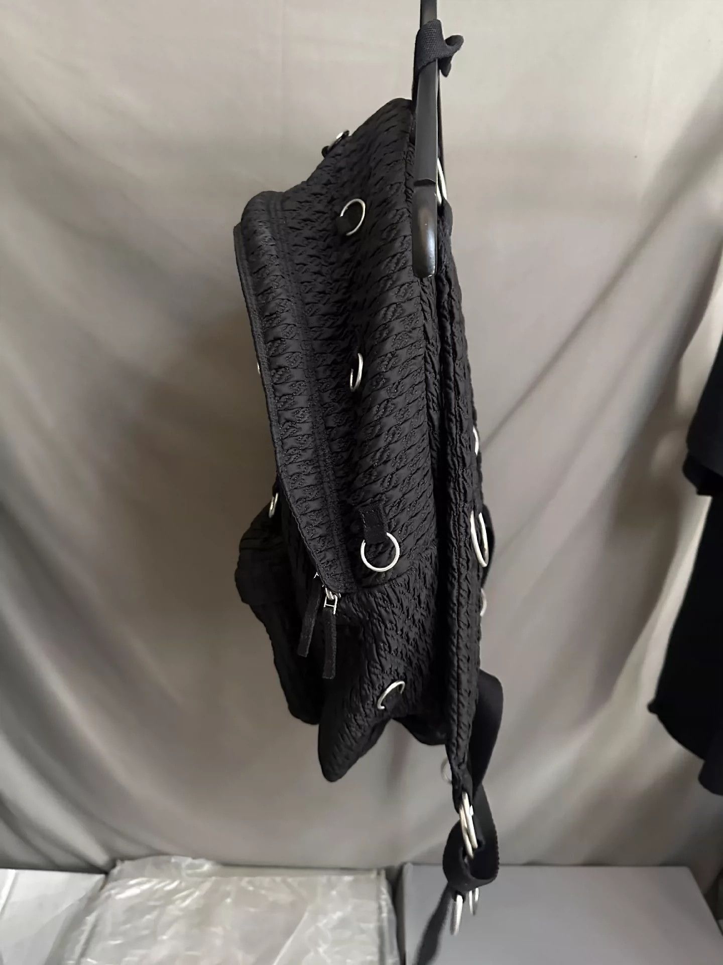 Raf Simons Eastpak 19aw hoop woven shoulder bag-2505