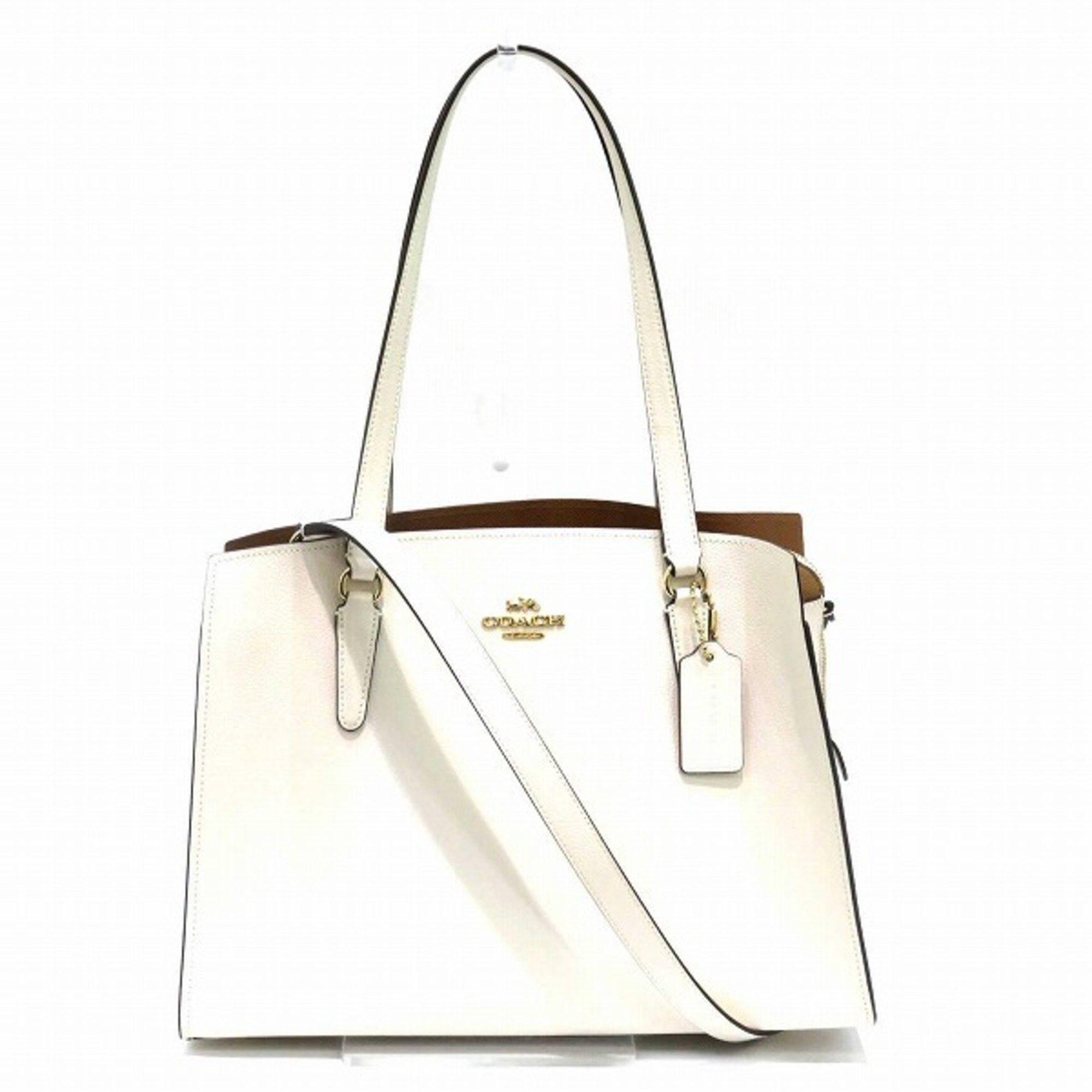 image of Coach C4078 2Way Bag Tote Shoulder Women's in Camel