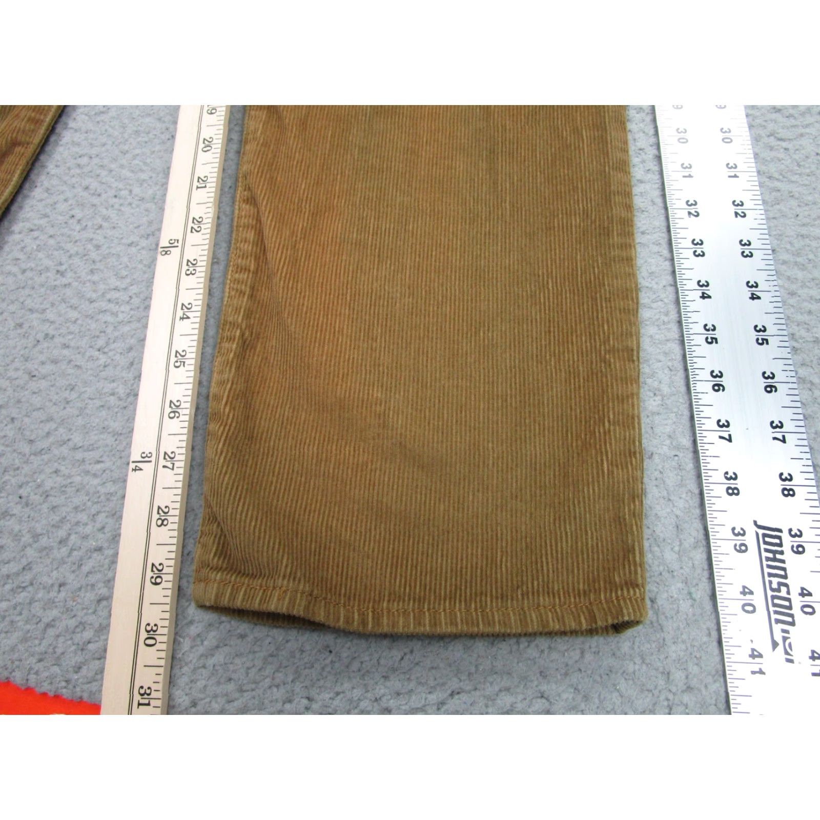 Levi's Levi's 94 Baggy Pants Women 26 Brown Corduroy High Rise Straight Leg Waterless 90s Casual Size 26" / US 2 / IT 38 - 2 Thumbnail