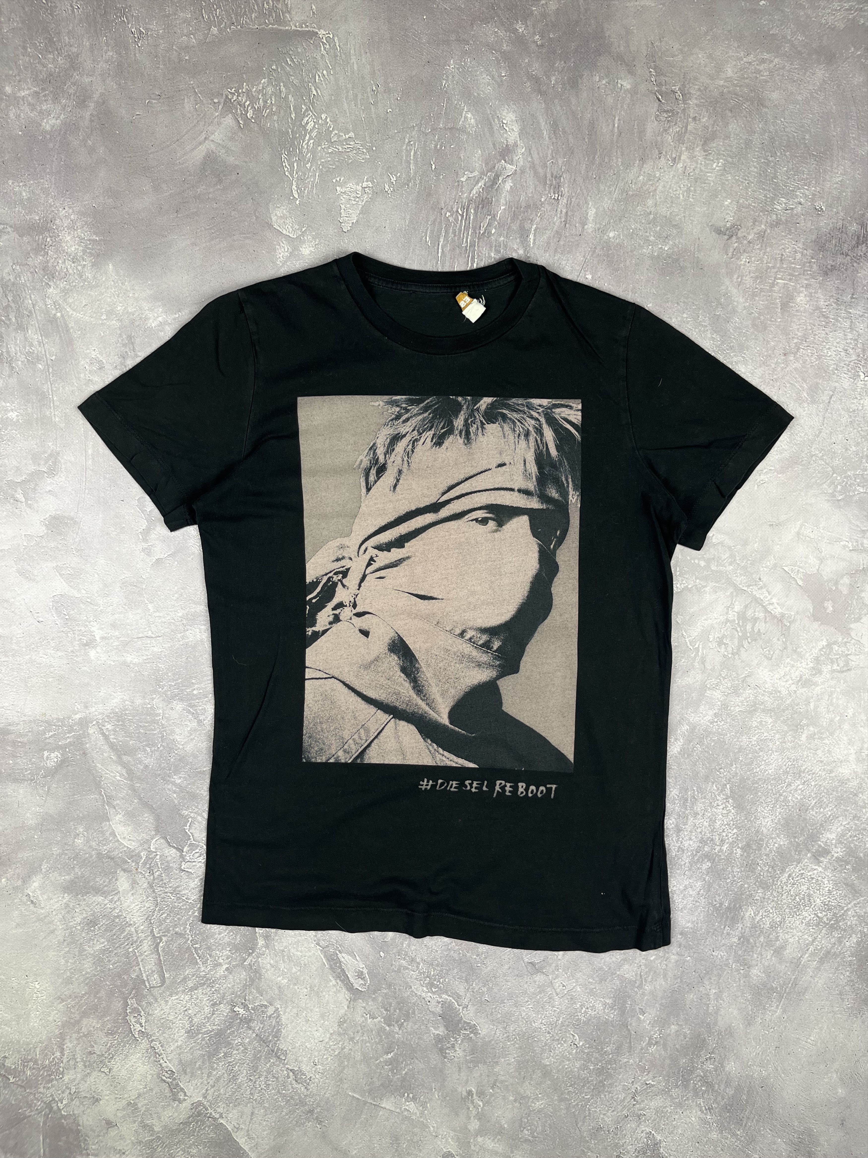 Diesel Diesel #DieselReboot Graphic T-Shirt Black Photo Logo Size US S / EU 44-46 / 1 - 1 Thumbnail