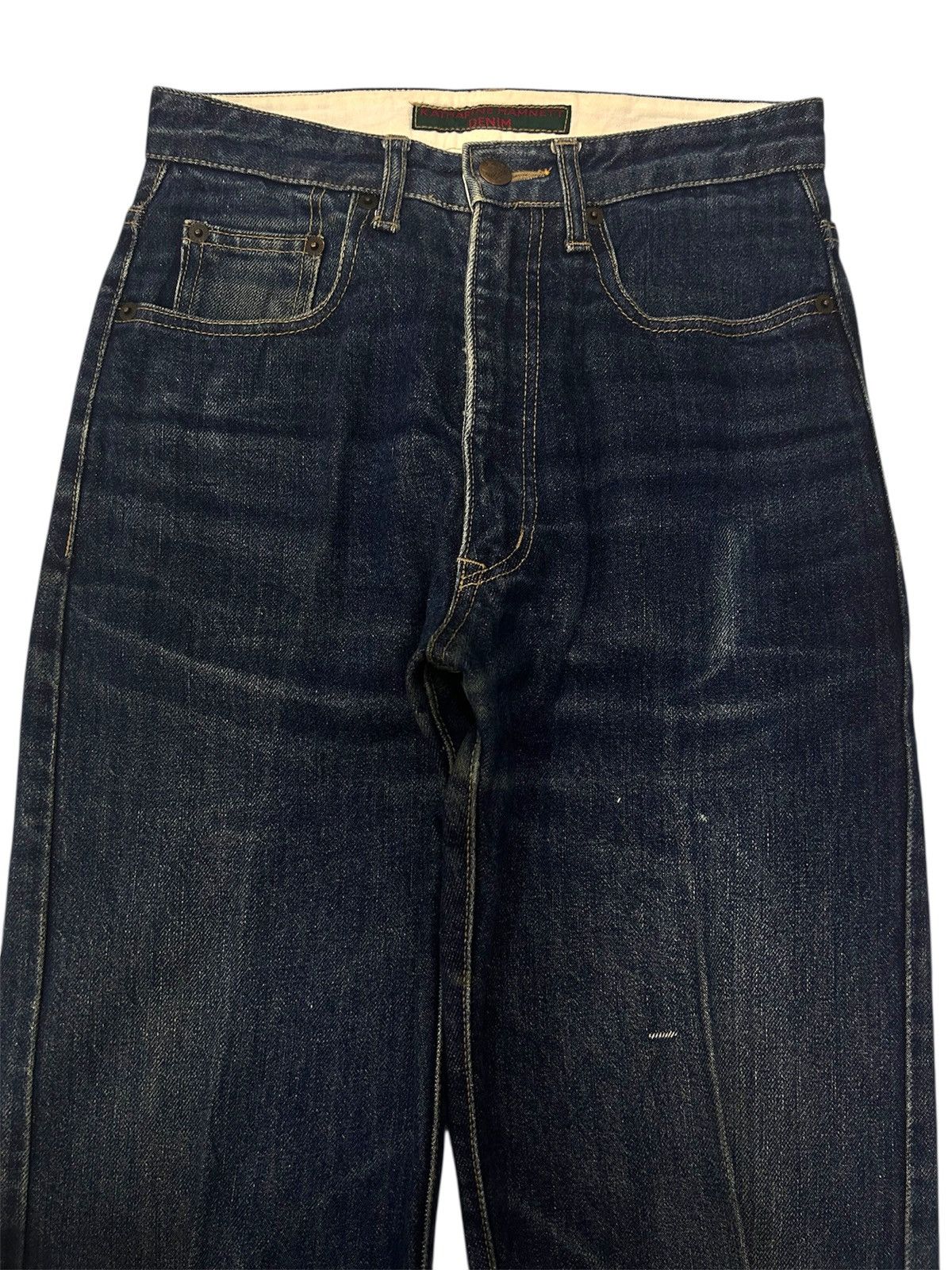 Designer × Katharine Hamnett London KATHARINE HAMNETT LONDON Denim Flare Jeans Slim Fits Size US 26 / EU 42 - 5 Thumbnail