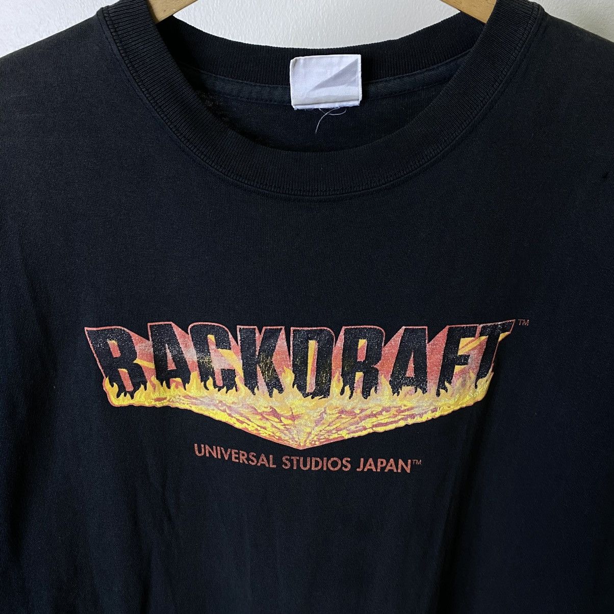 Vintage 1991 Backdraft Movie x UniversalStudios Japan Promo T Shirt Size US L / EU 52-54 / 3 - 2 Thumbnail
