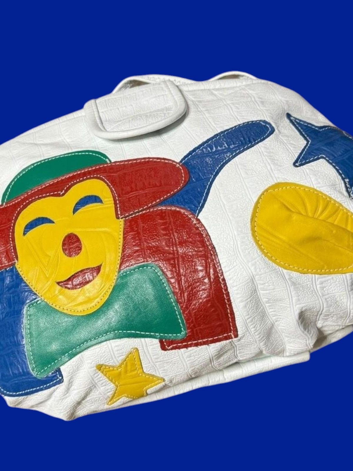 Vintage Vintage leather Clown handbag Size ONE SIZE - 6 Thumbnail