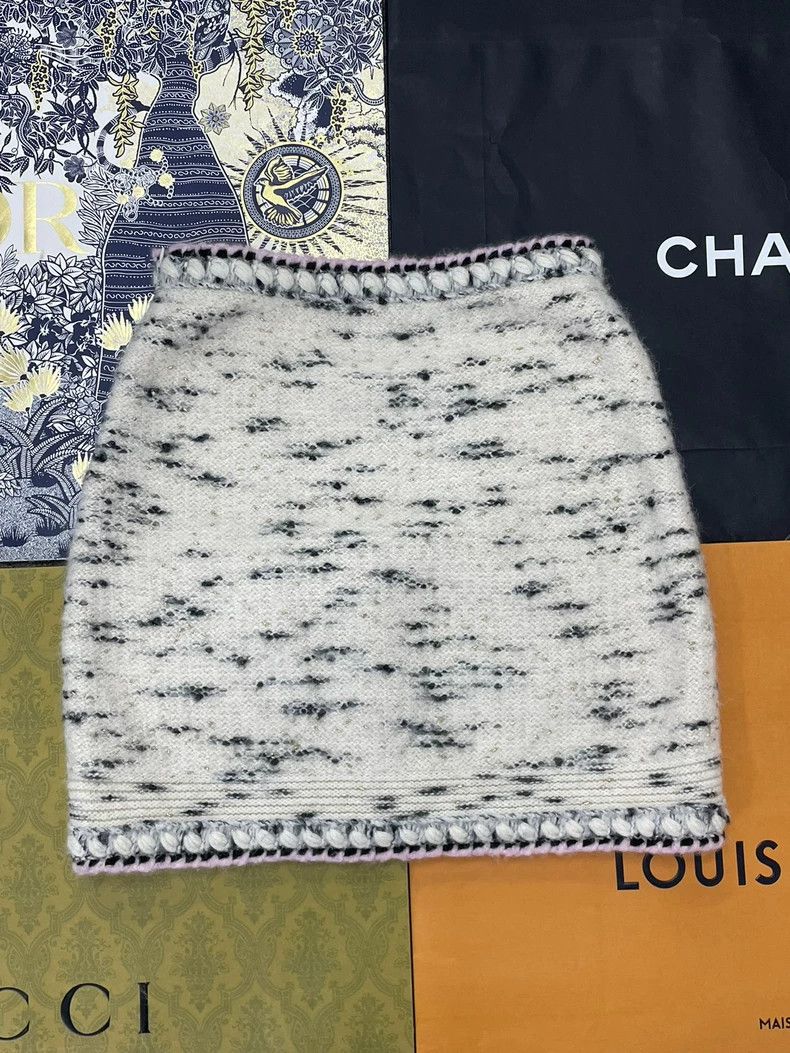 Chanel chanel 21 Castle Series Woven Skirt Size 24" / US 00 / IT 34 - 3 Thumbnail