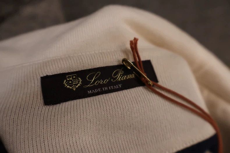 Loro Piana LORO PIANA Navy striped jacket Size S / US 4 / IT 40 - 4 Thumbnail