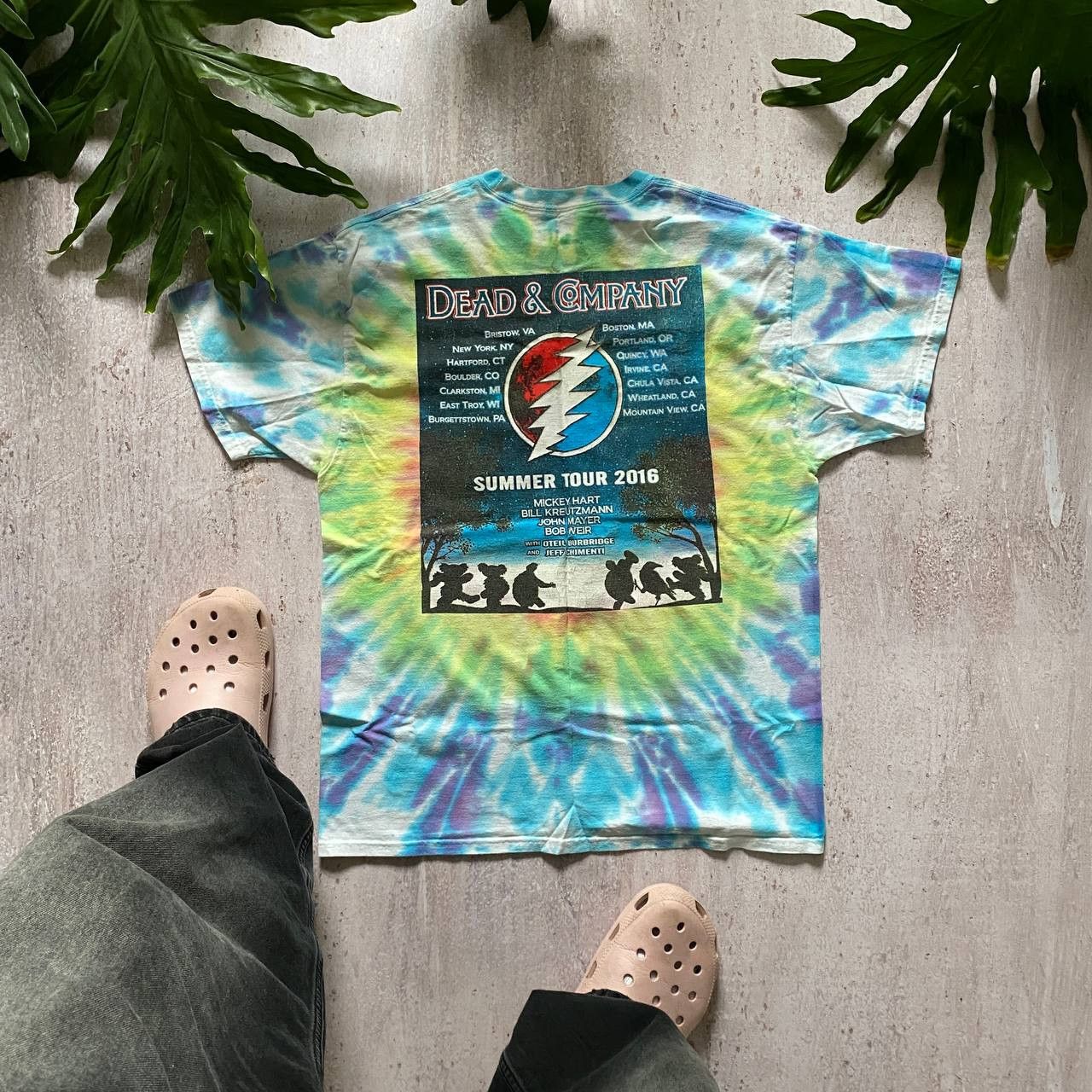 Band Tees VINTAGE Y2K GRATEFUL DEAD TIE DYE RARE AMAZING TEE 164 Size US L / EU 52-54 / 3 - 2 Thumbnail