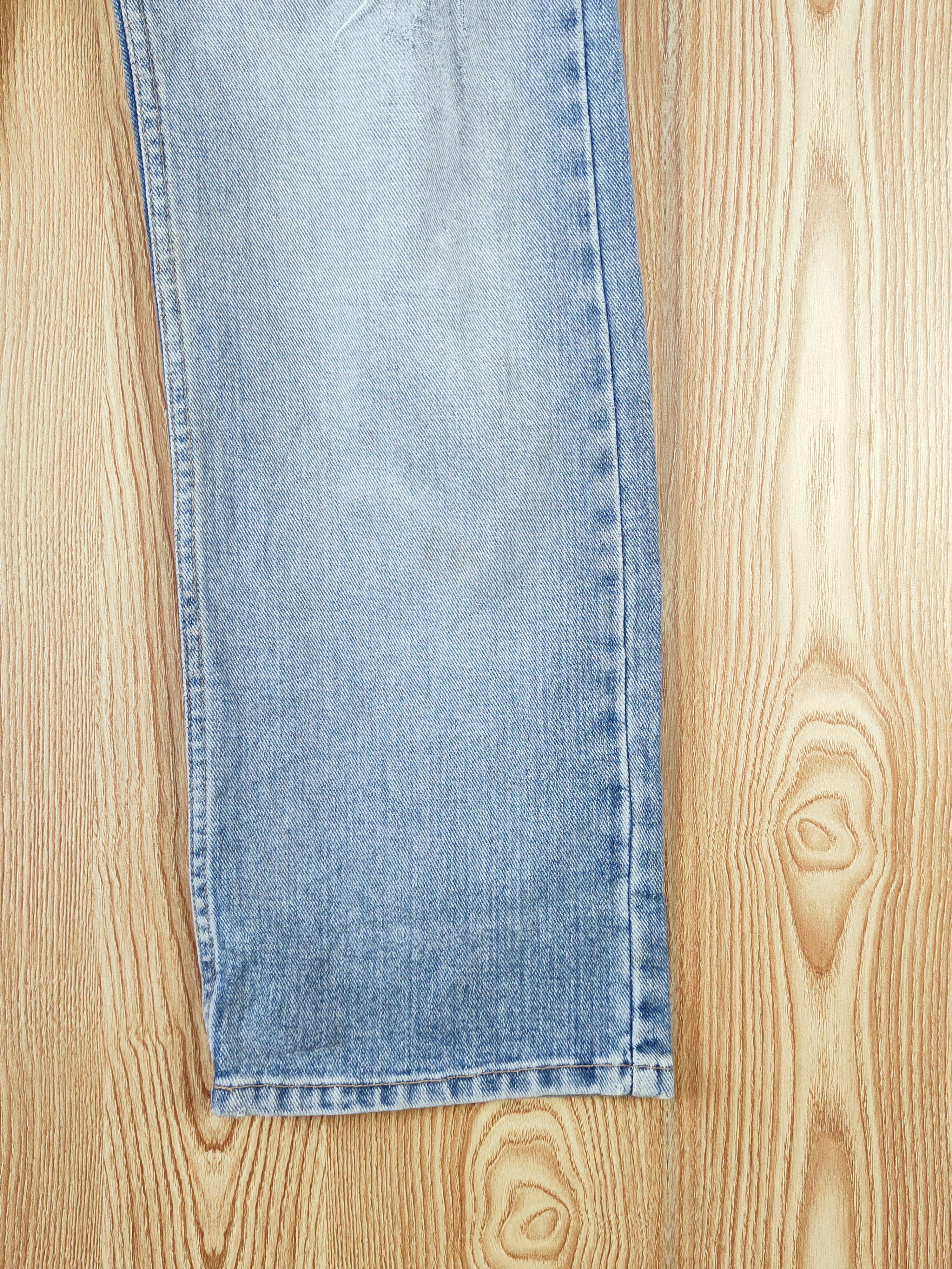 Japanese Brand Lee vintage blue Distressed Ripped Jeans #W652 Size US 32 / EU 48 - 6 Thumbnail