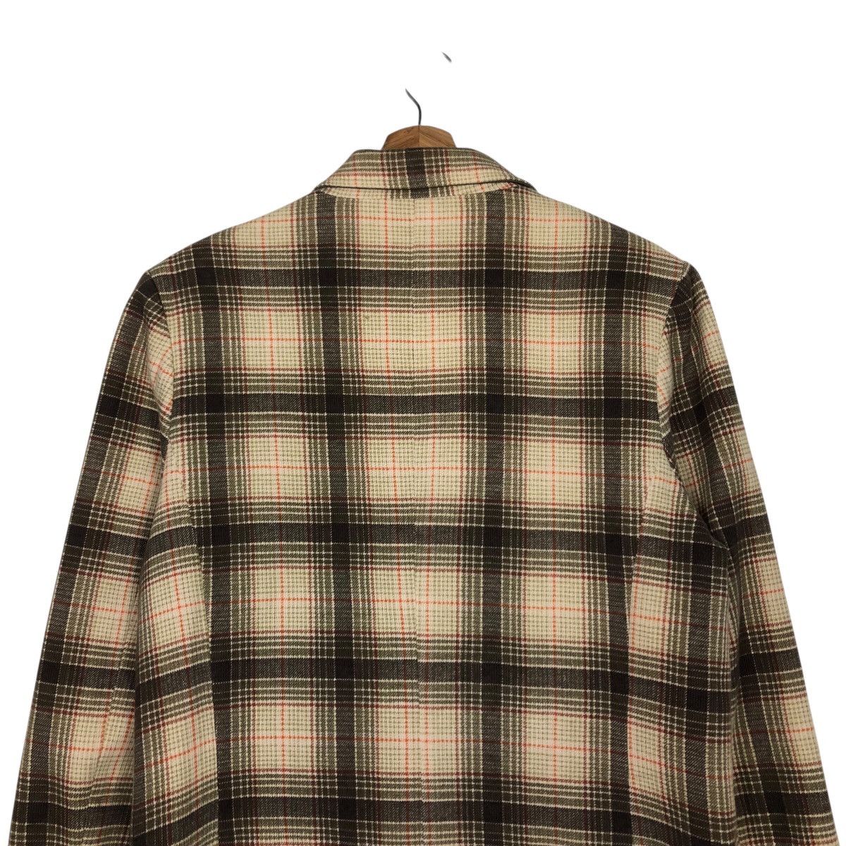 Japanese Brand Hydrogen Archive Plaid Skull Italian Tailored Jacket Size US M / EU 48-50 / 2 - 10 Thumbnail