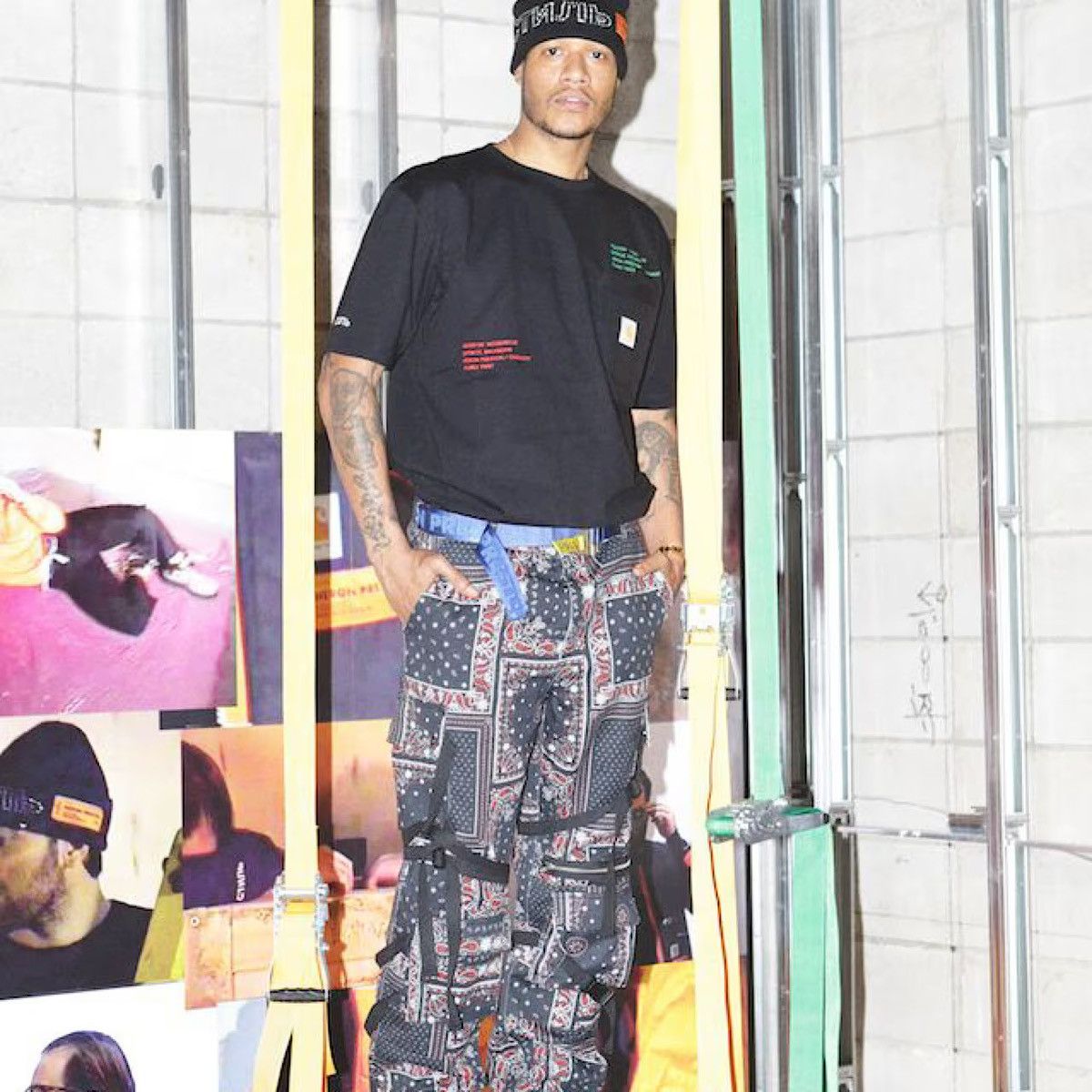 Japanese Brand × NUBIAN × Rogic Paisley Bondage Pants Size US 31 - 1 Thumbnail