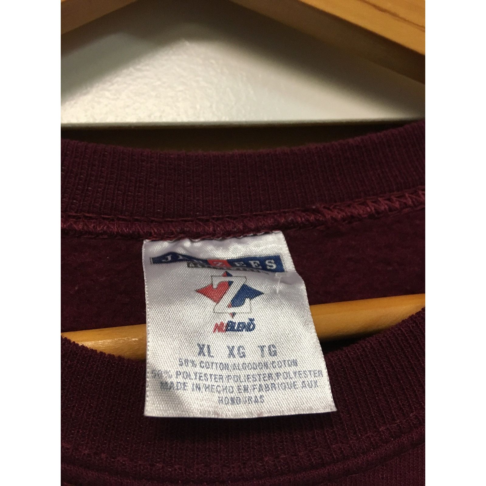 Jerzees Vintage Eagle nature outdoor Sweatshirt size XL 1990s 80s Size US XL / EU 56 / 4 - 3 Thumbnail