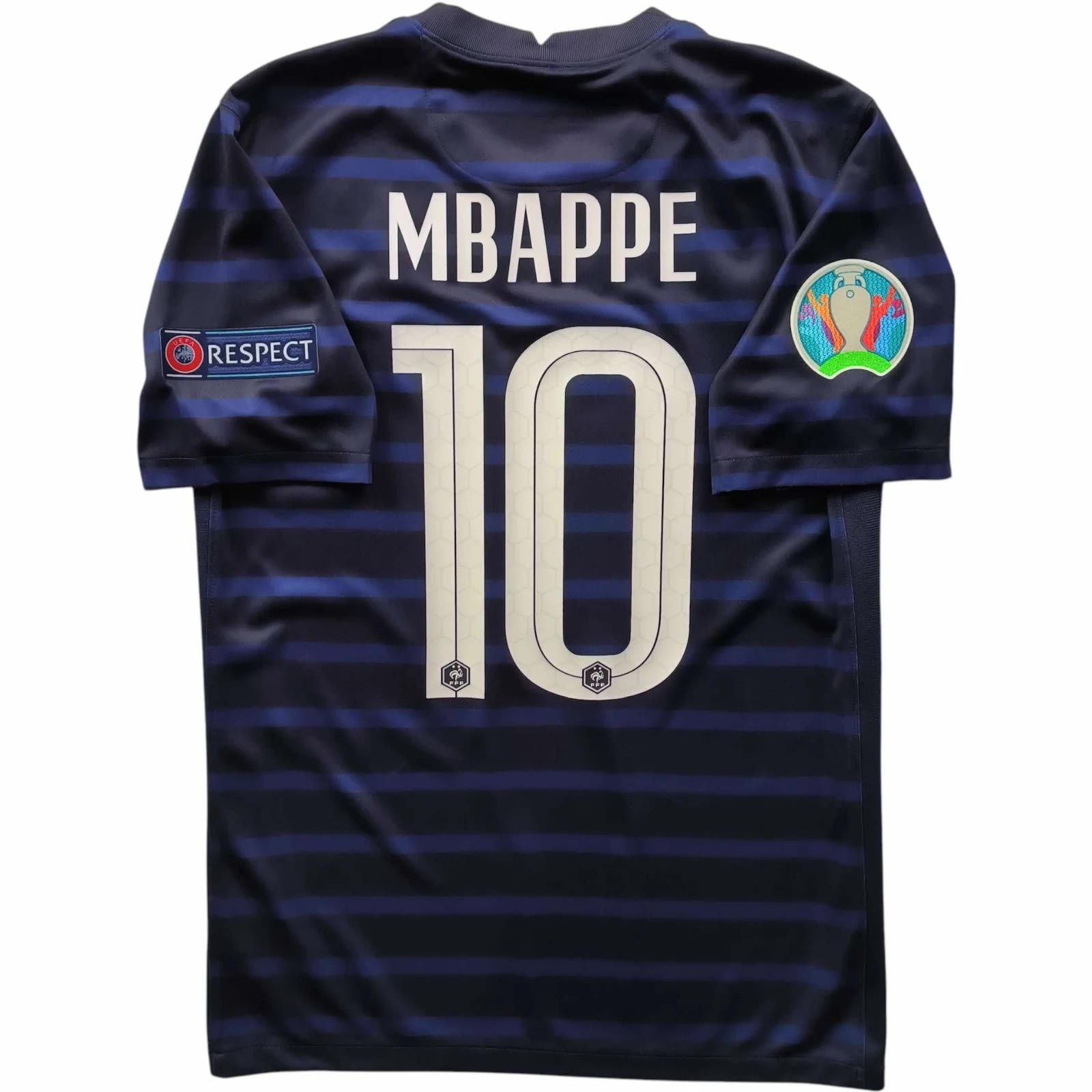 France 2020-22 Nike home Mbappé football jersey size S