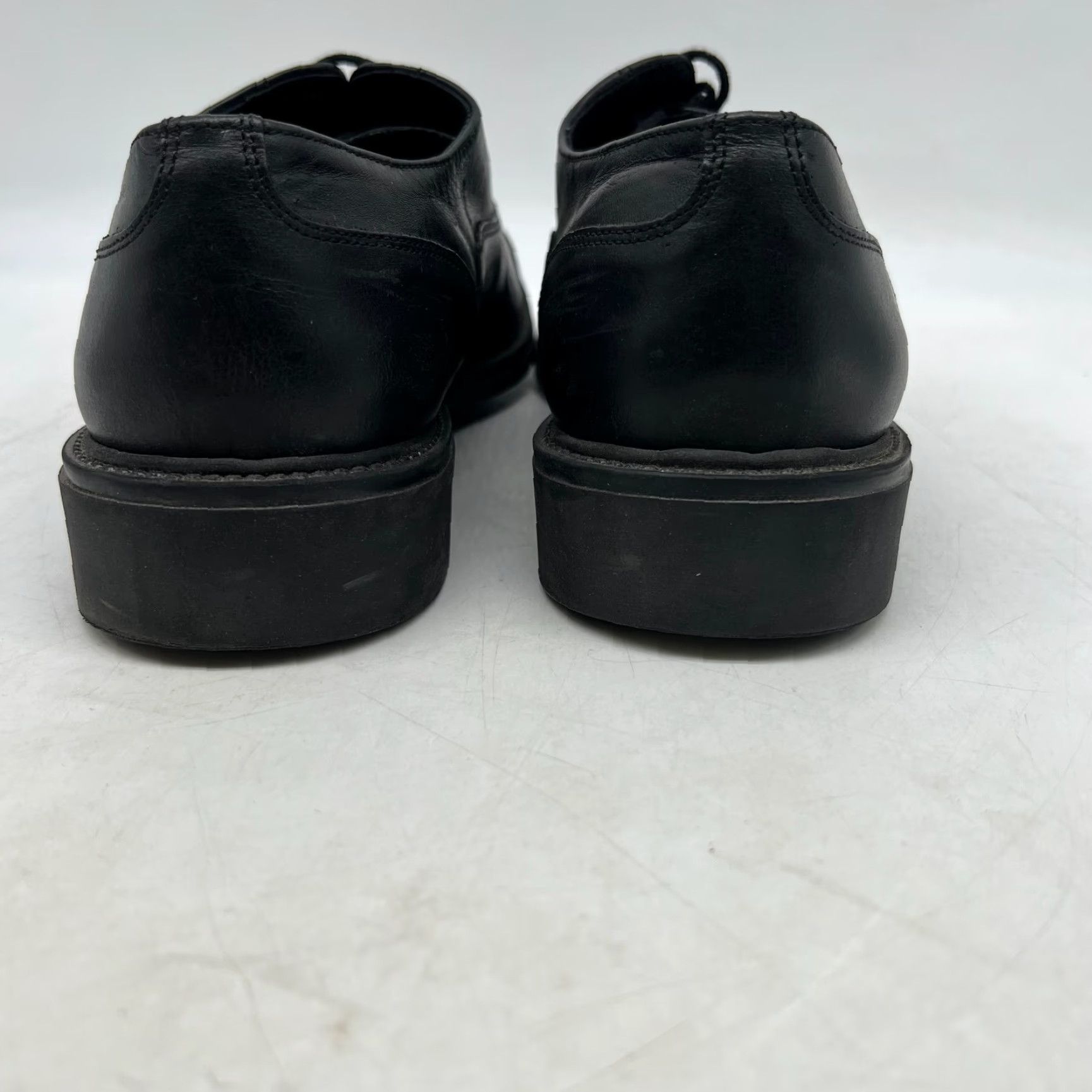 Vintage VINTAGE Easy Men's Leather Oxford Shoes Size 10 Black Low Top Dress Shoes Italy Size US XL / EU 56 / 4 - 4 Thumbnail