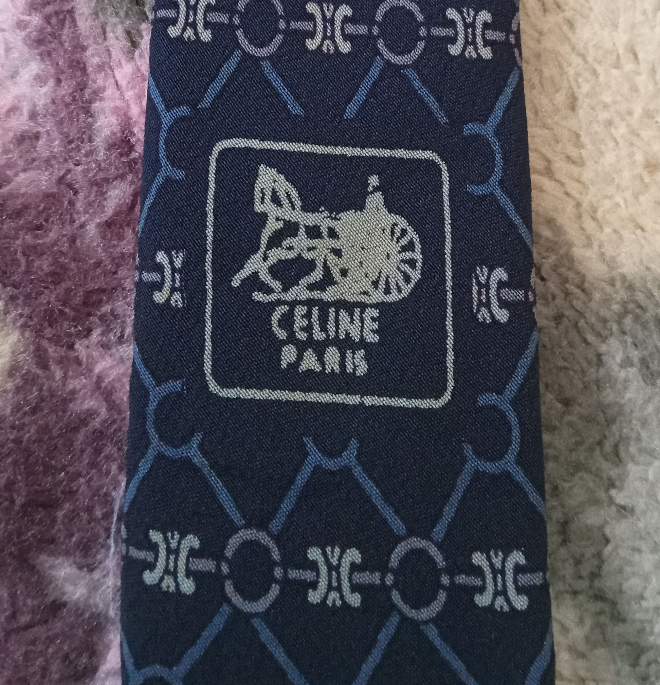 Celine Celine Neck Tie Size ONE SIZE - 3 Thumbnail