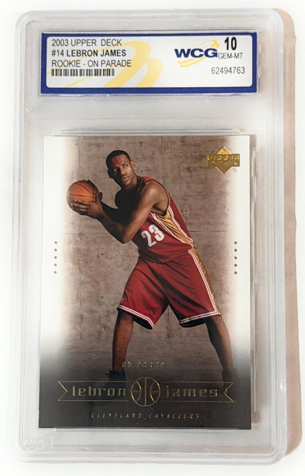 Other 2003 Upper Deck #14 LeBron James Rookie WCGC 10 Size ONE SIZE - 1 Thumbnail