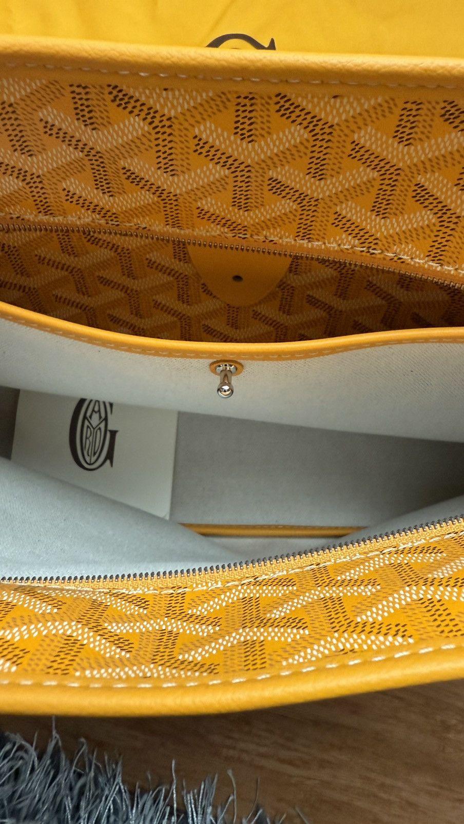 Goyard Goyard Artois PM Bag Yellow Millesime Size ONE SIZE - 4 Thumbnail