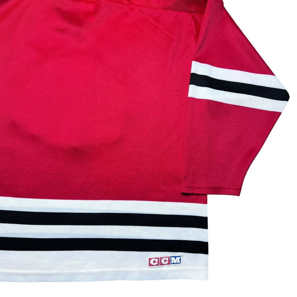 Ccm Vintage 1990s NHL Chicago Blackhawks CCM Maska Hockey Jersey Size US L / EU 52-54 / 3 - 20 Thumbnail