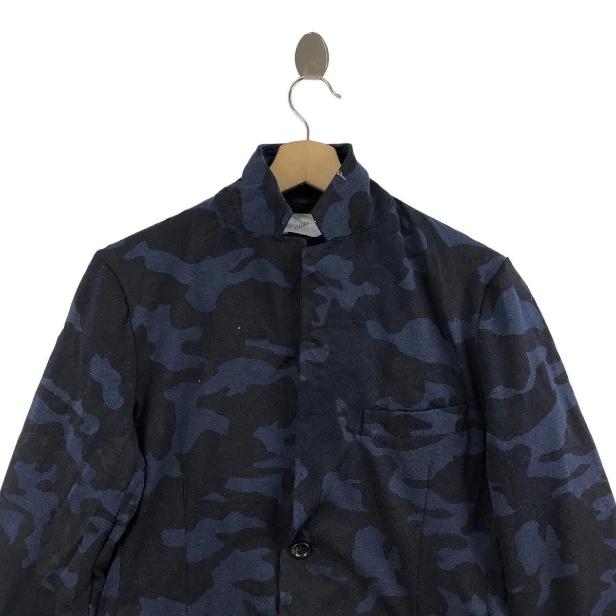 Vintage INHERIT JAPAN DESIGNER Camouflage Jacket Sport Coat Cardigan Size US S / EU 44-46 / 1 - 2 Thumbnail