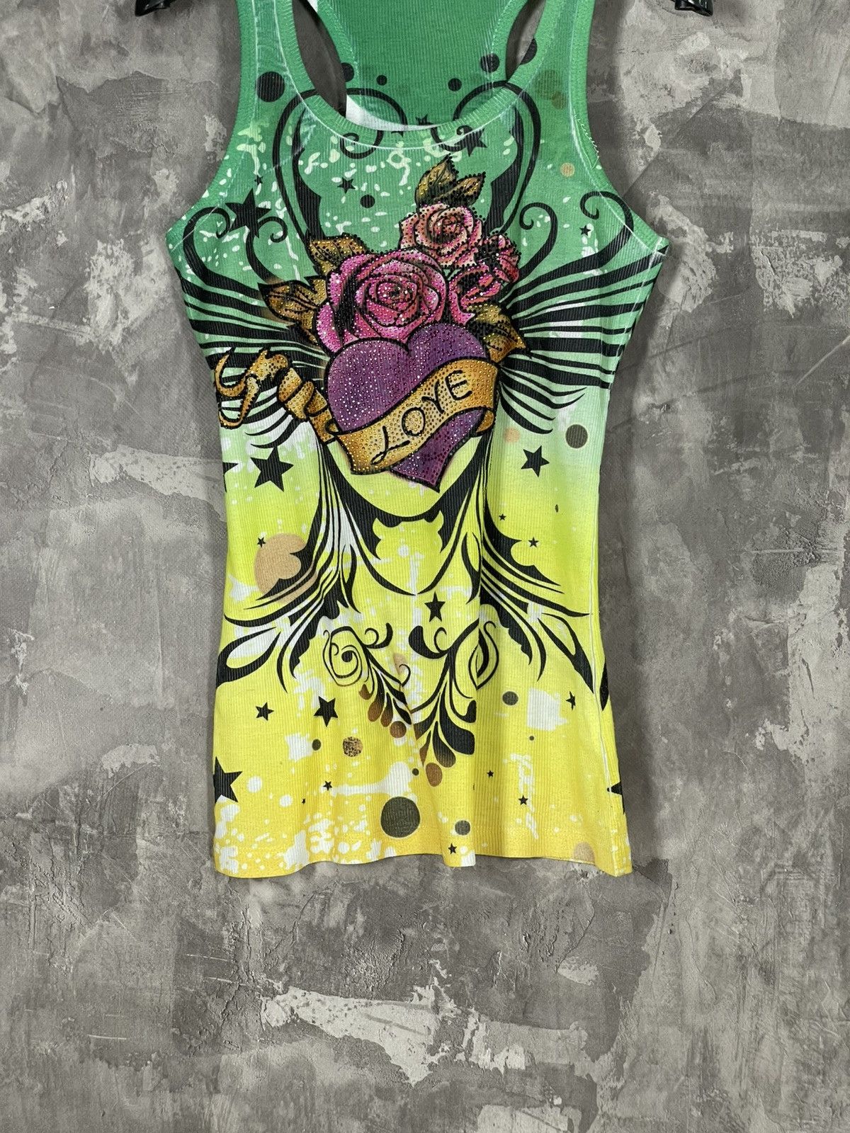 If Six Was Nine × Vintage Y2K Jean Paul Gaultier Japanese Style Tank Top T-Shirt Vest Size M / US 6-8 / IT 42-44 - 5 Thumbnail