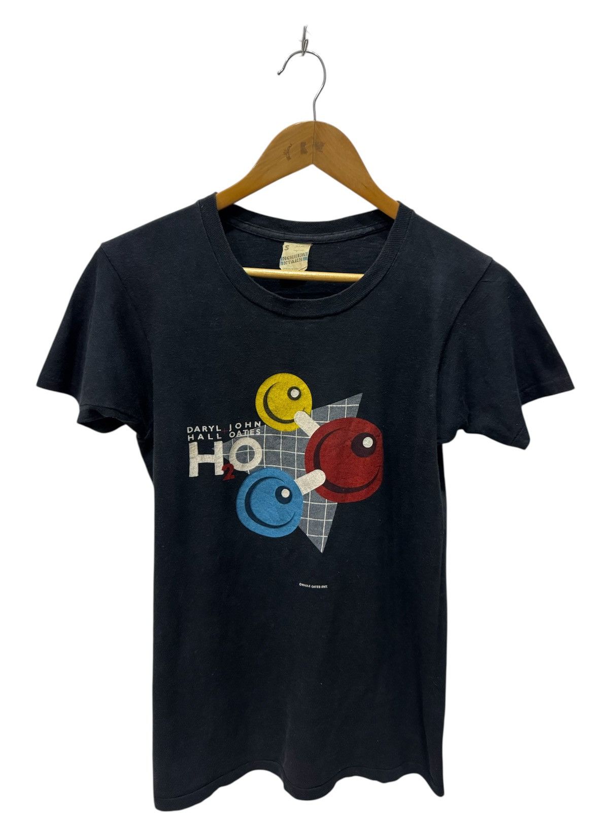 Band Tees × Vintage Vintage 80’s Daryl Hall John Oates Tour Size US S / EU 44-46 / 1 - 1 Thumbnail