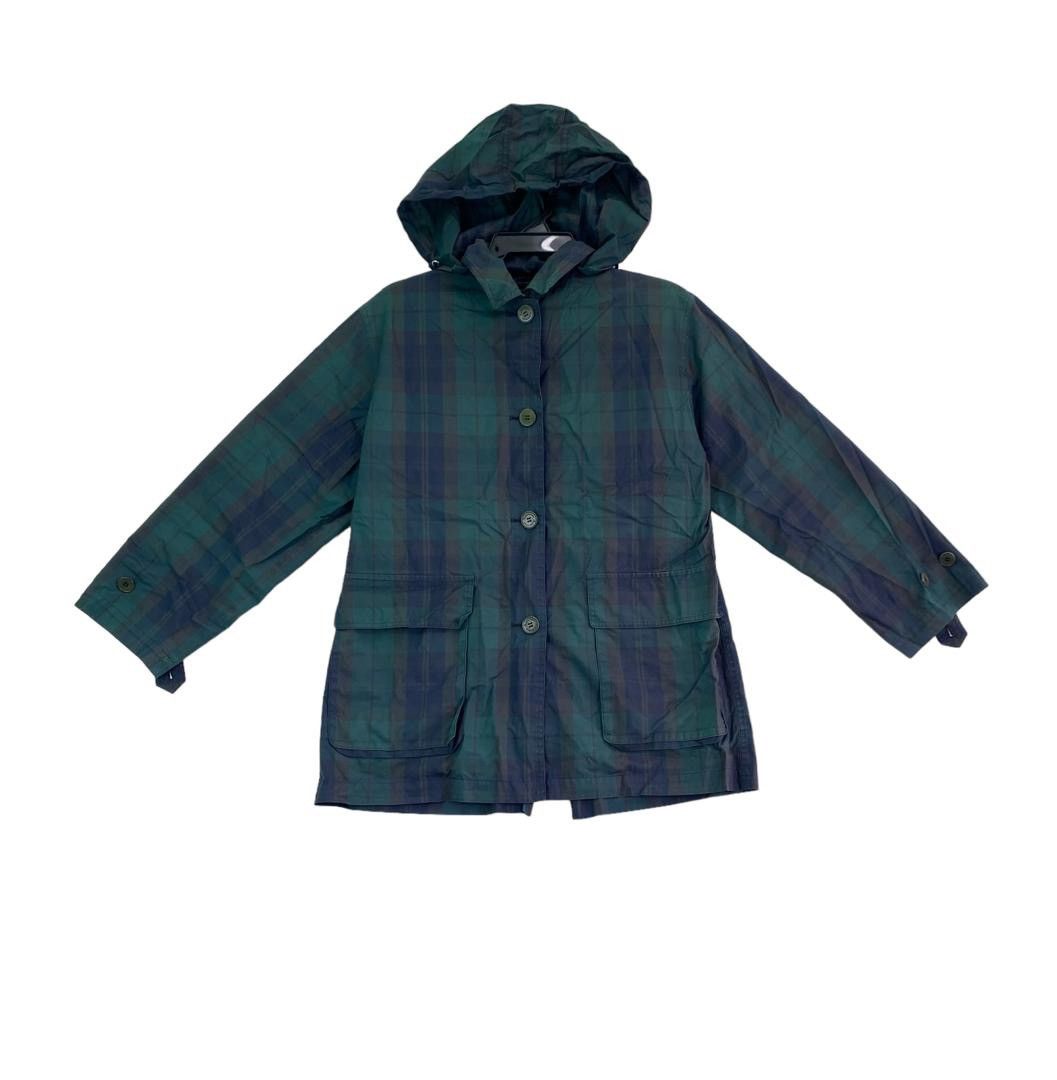 Aquascutum × Vintage Vtg 90s Aquasqutum tartan plaid lightweight parka jacket Size US S / EU 44-46 / 1 - 2 Thumbnail