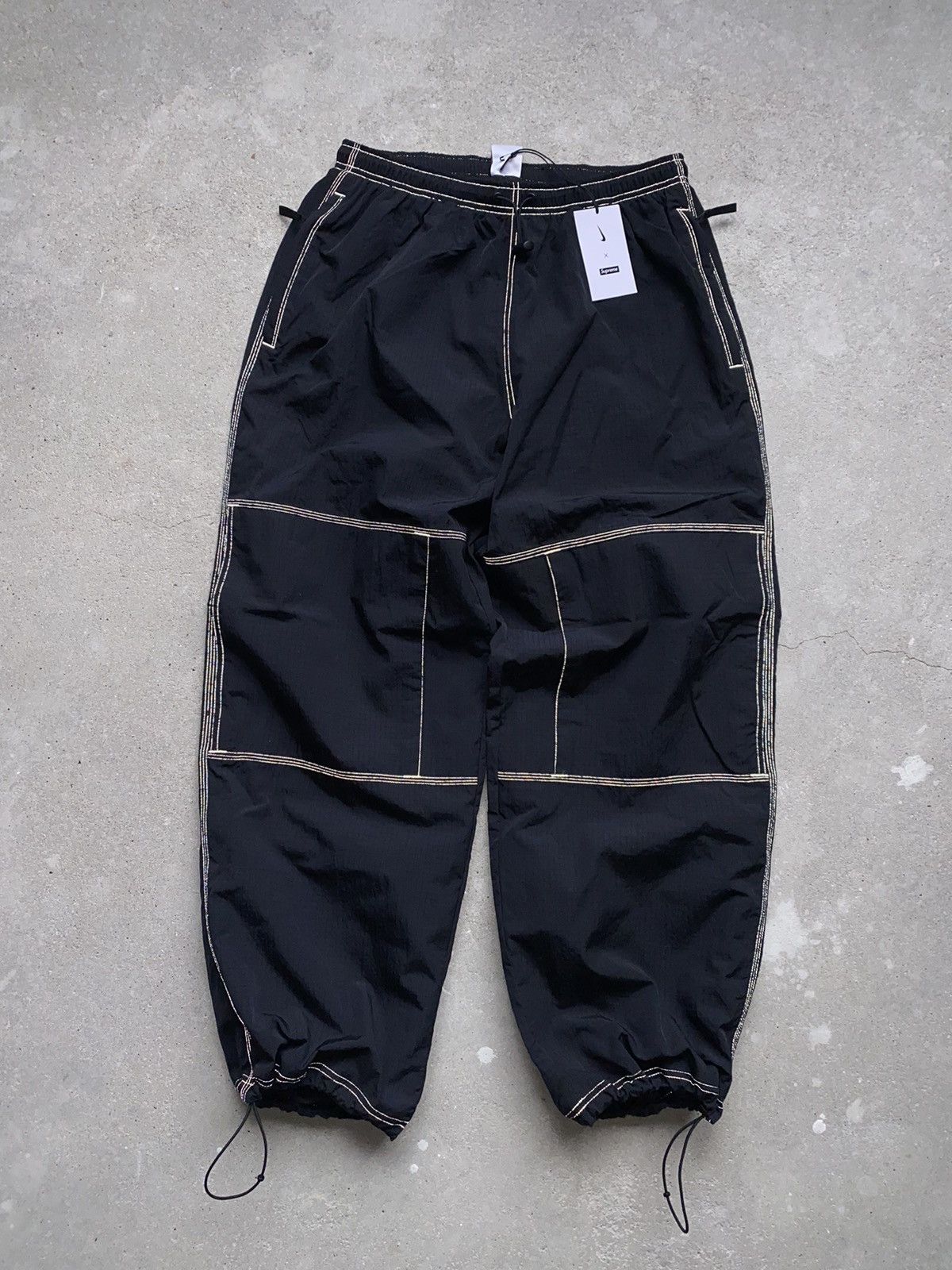 Supreme Timberland Reflective Taping Track Pant Black