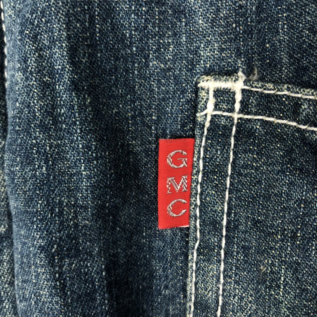 Vintage 🔥Vintage Denim Chore Jacket Multi Pocket Greeman Co. Japan Size US L / EU 52-54 / 3 - 16 Thumbnail