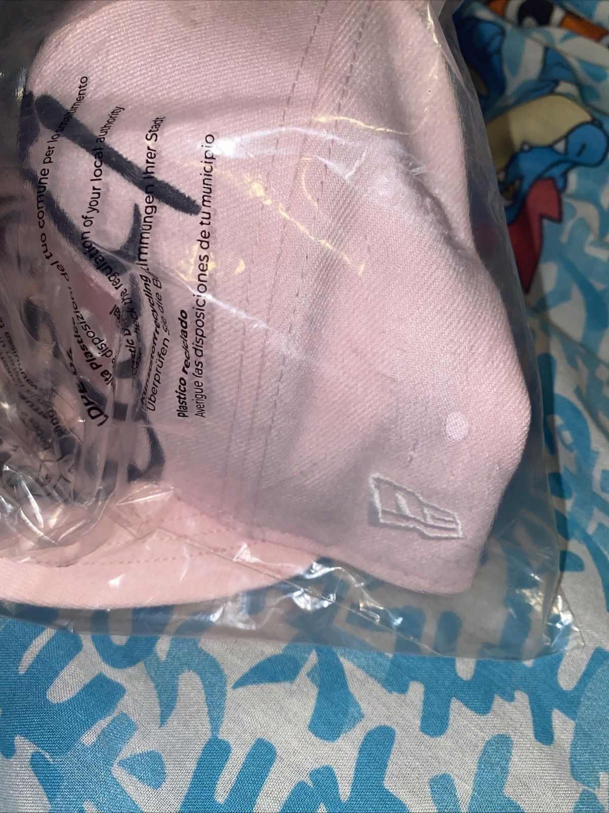New Era × Supreme Supreme Bones Box Logo New Era 59Fifty Cap Pink Size 7 5/8 Size ONE SIZE - 5 Thumbnail