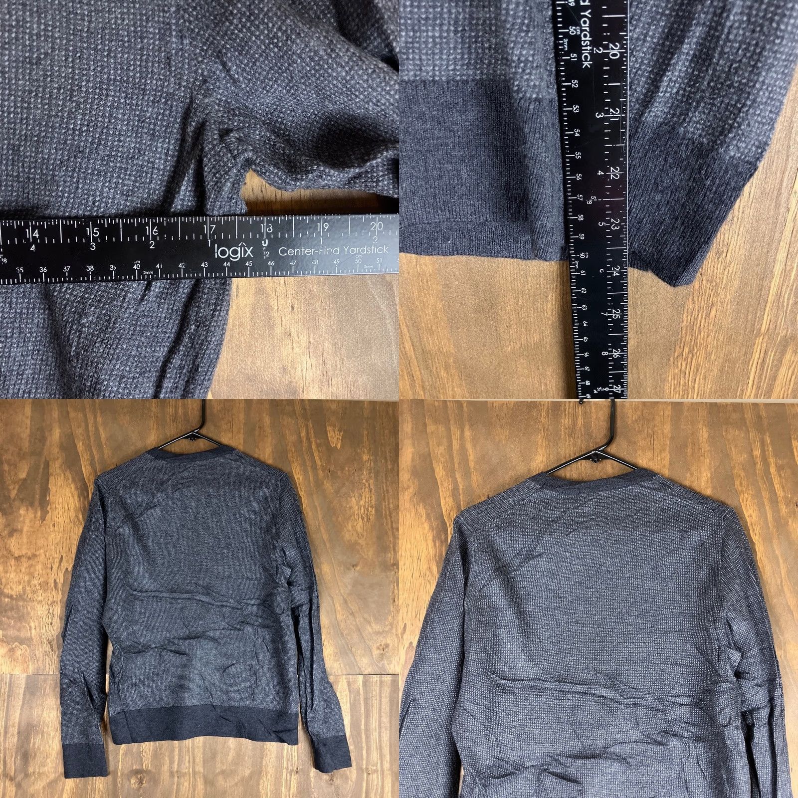 Banana Republic Banana Republic Mens Sweater Black Crew Neck 100% Italian Extra Fine Merino Wool M Knit Pullover Casual Business Workwear Size US M / EU 48-50 / 2 - 8 Thumbnail