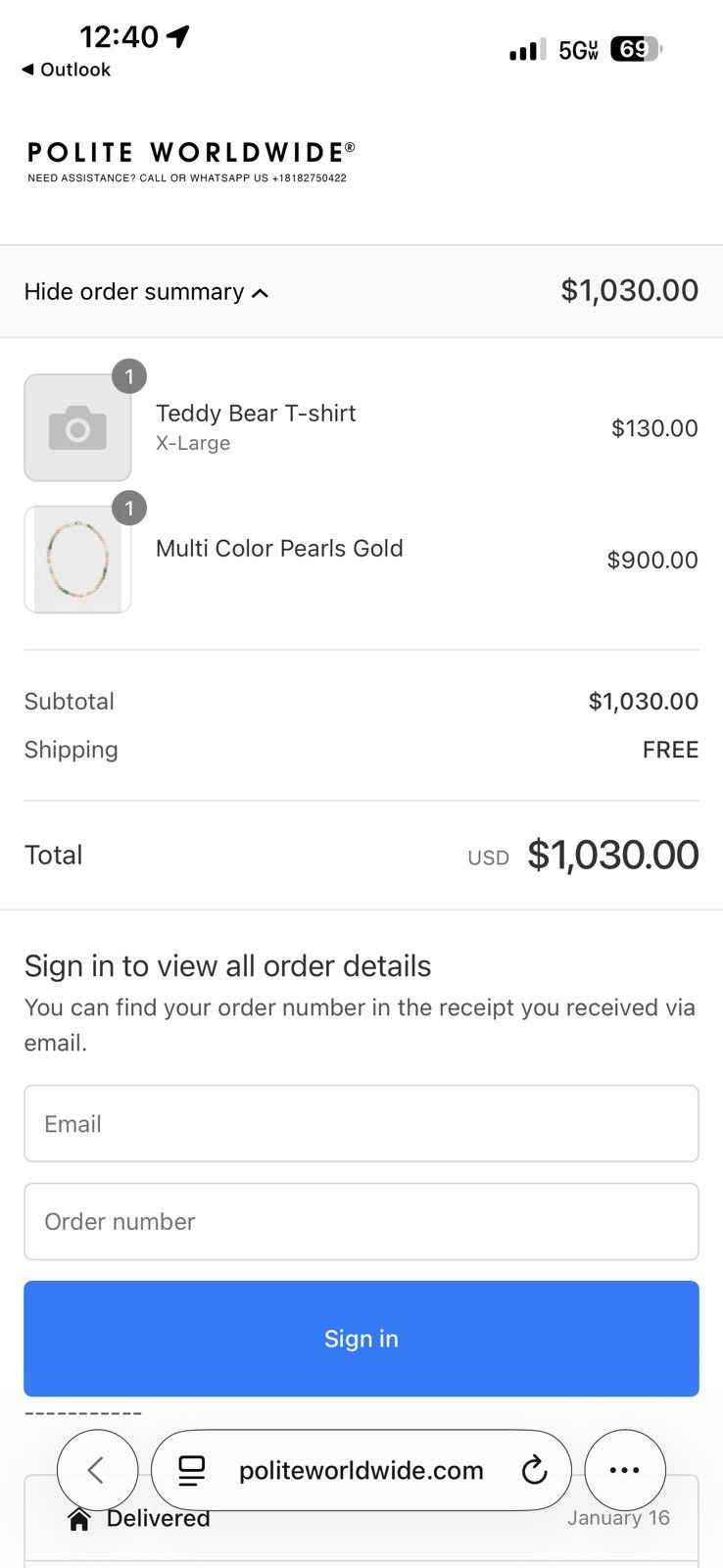 POLITE WORLDWIDE Polite Worldwide Multi Color Pearl 14k Gold Necklace Size ONE SIZE - 2 Thumbnail