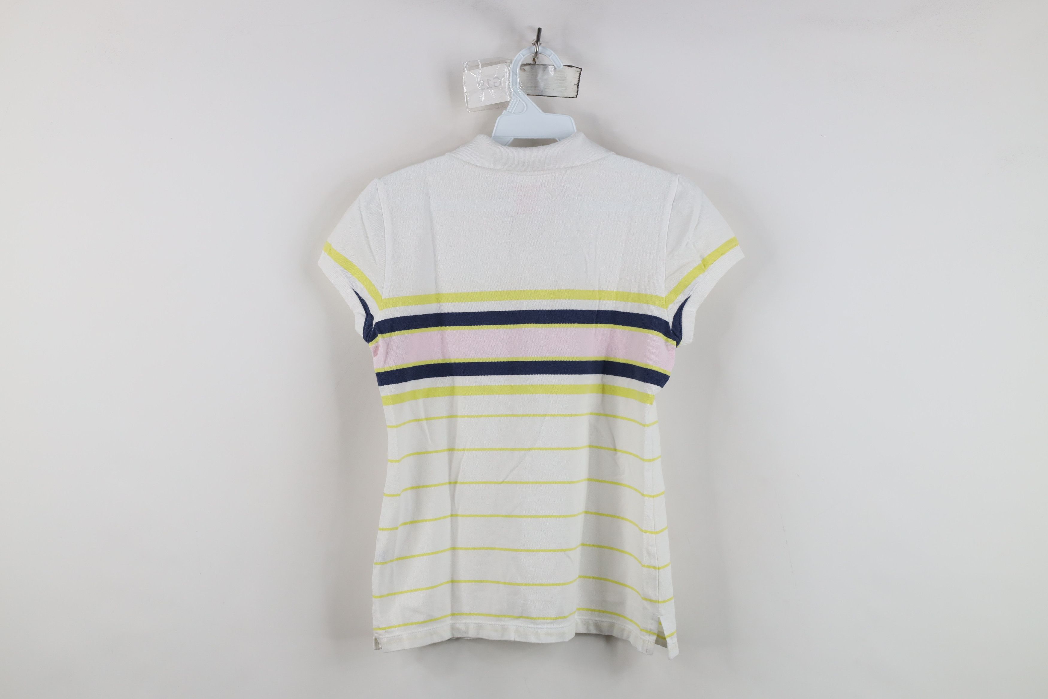 American Eagle Outfitters Vintage Y2K American Eagle Outfitters Striped Polo Shirt Size S / US 4 / IT 40 - 12 Thumbnail