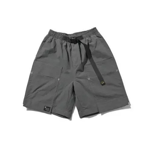 +44 20SS Indigo Union Japan Grey Tech Shorts Size US 34 / EU 50 - 2 Thumbnail