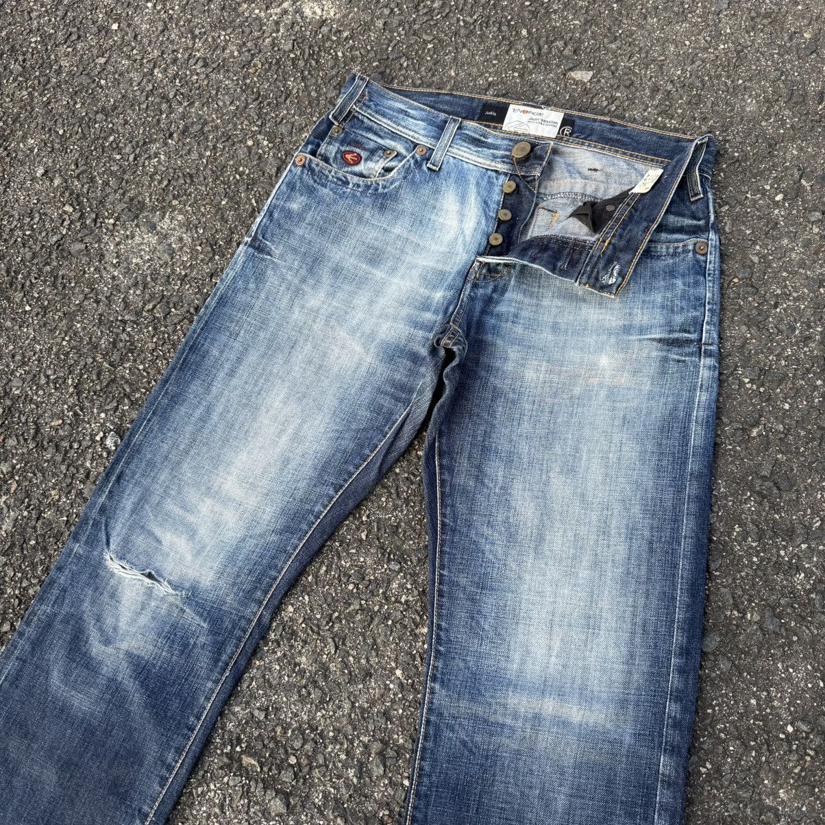 Energie Vintage jastin energie buttonfly denim jean pants Size US 32 / EU 48 - 10 Thumbnail