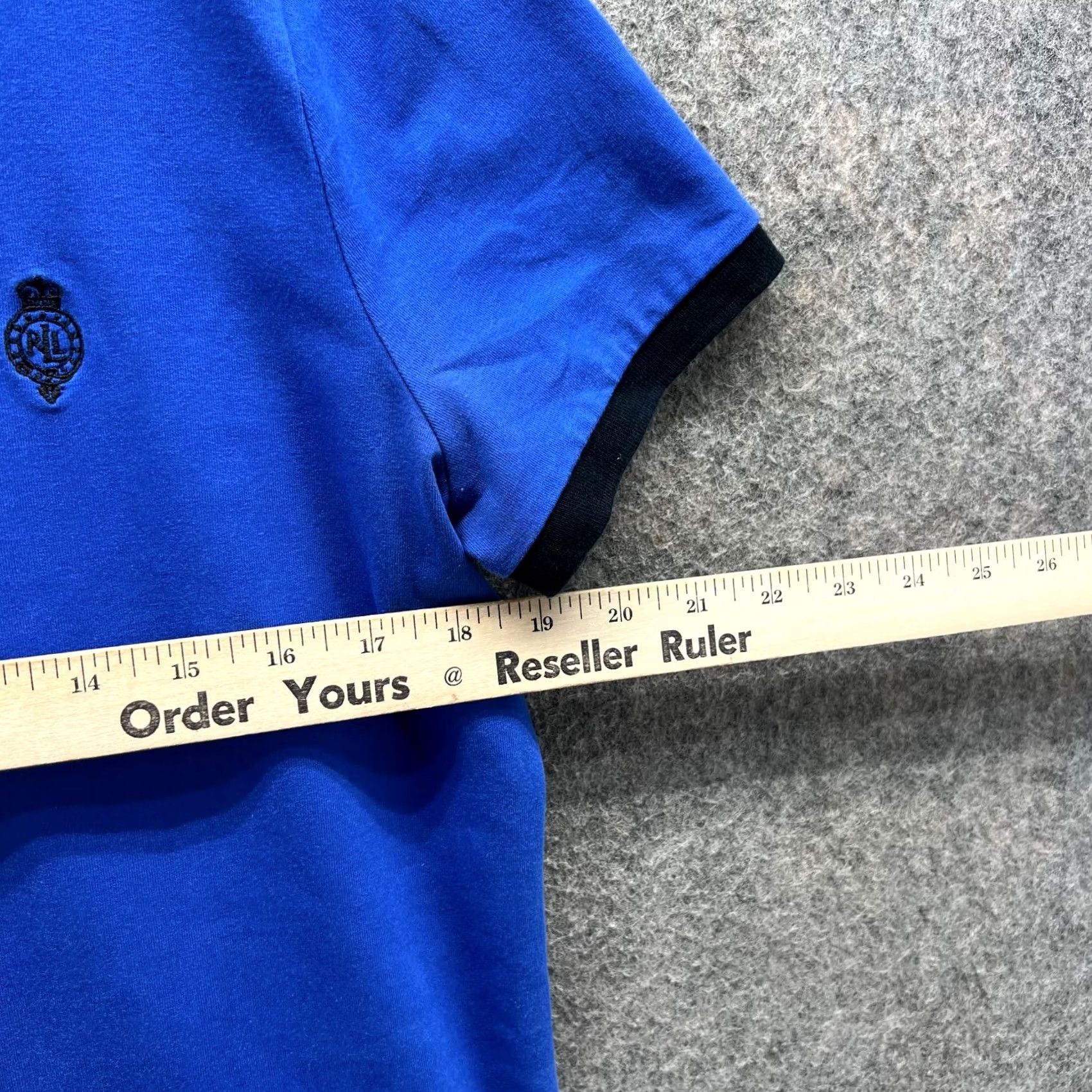 Ralph Lauren VINTAGE Lauren Ralph Shirt Womens XL Blue Polo Royal Active Golf Quarter Zip LRL Size XL / US 12-14 / IT 48-50 - 5 Thumbnail