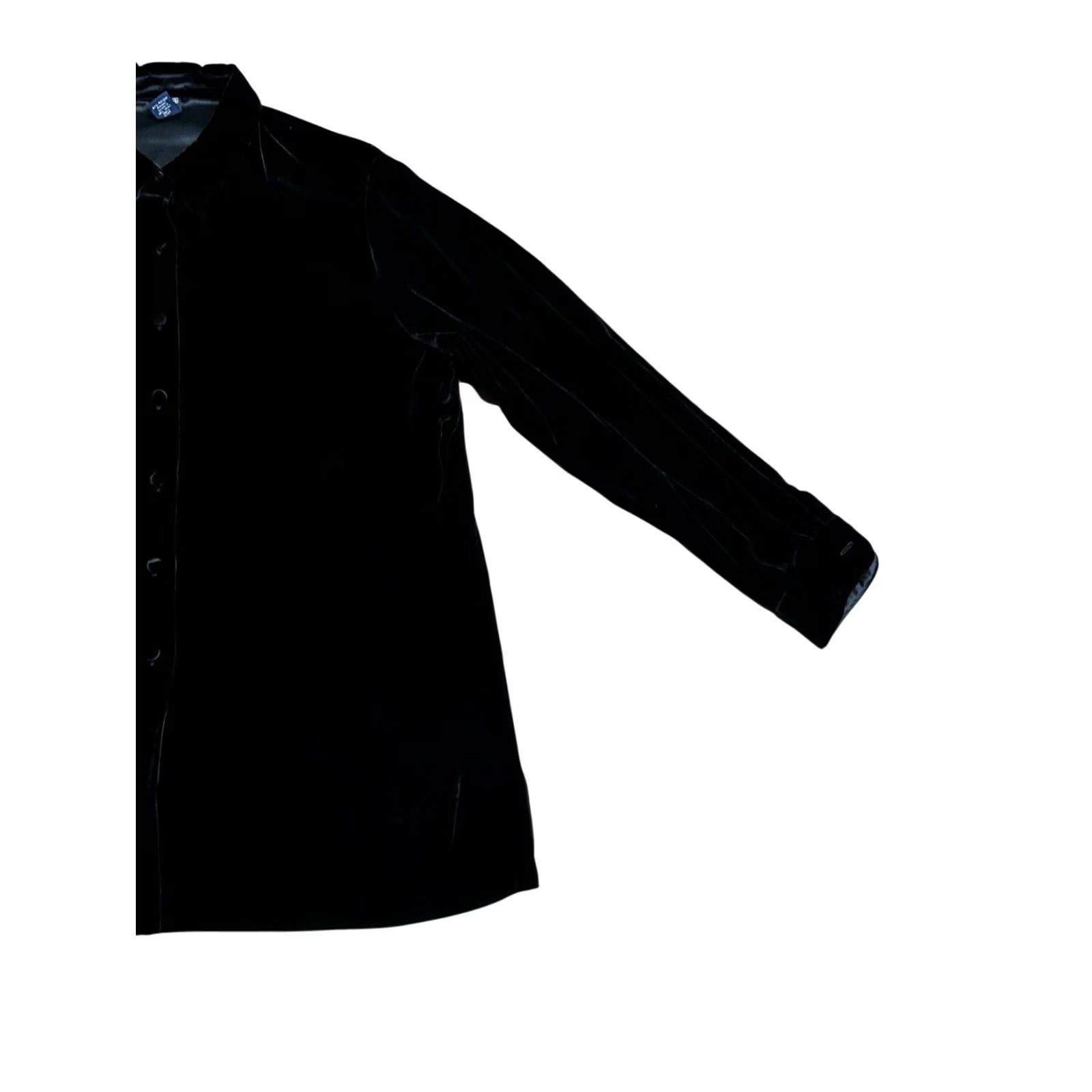 Lands' End VINTAGE Lands' End Blouse & Skirt 2 Piece Set Women Large 14-16 Black Long Sleeve Clothes Pants Suit? Size L / US 10 / IT 46 - 5 Thumbnail