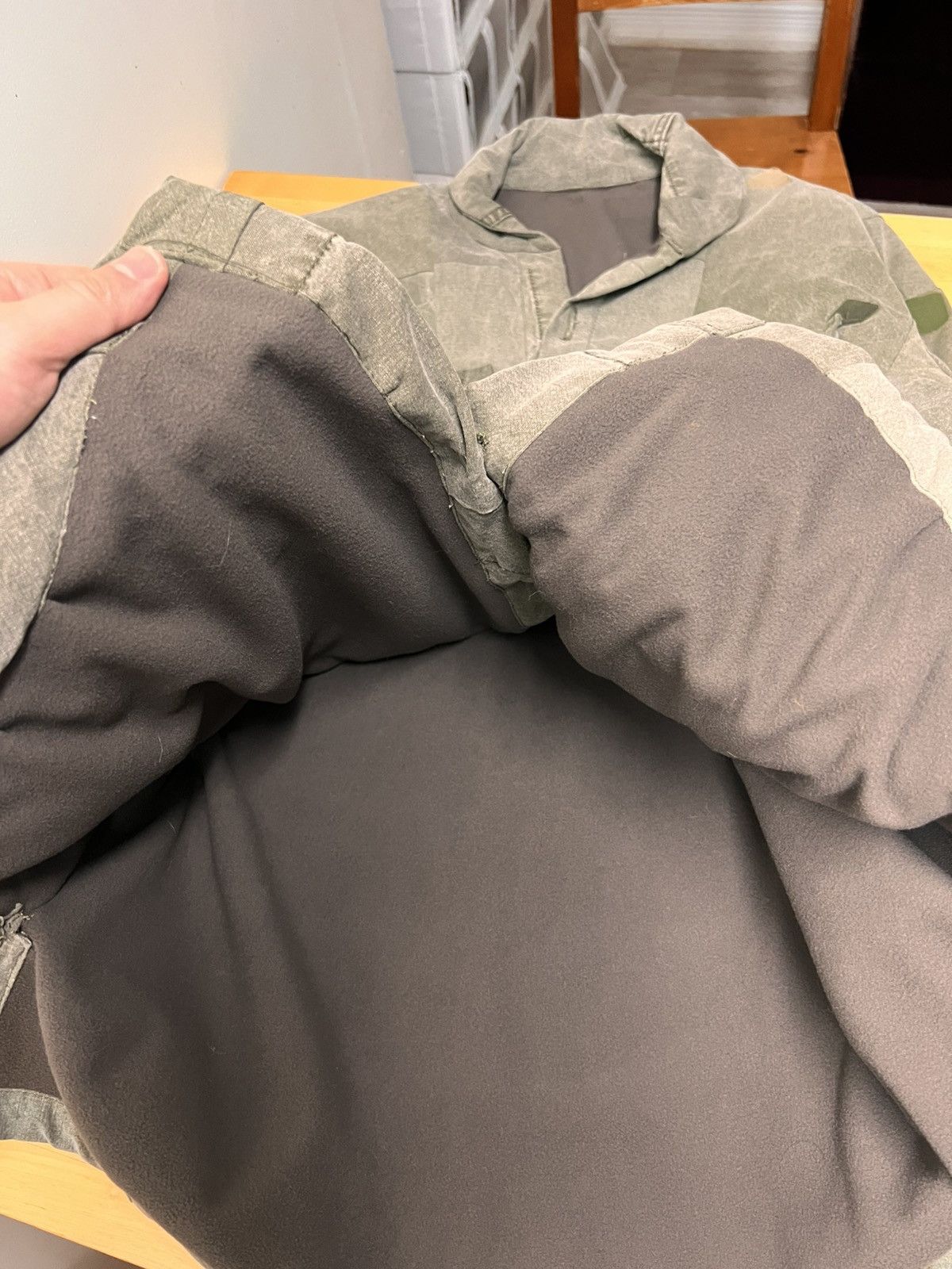 Greg Lauren GREG LAUREN ARMY SHERPA JACKET KHAKI SIZE 2 Size US M / EU 48-50 / 2 - 12 Thumbnail