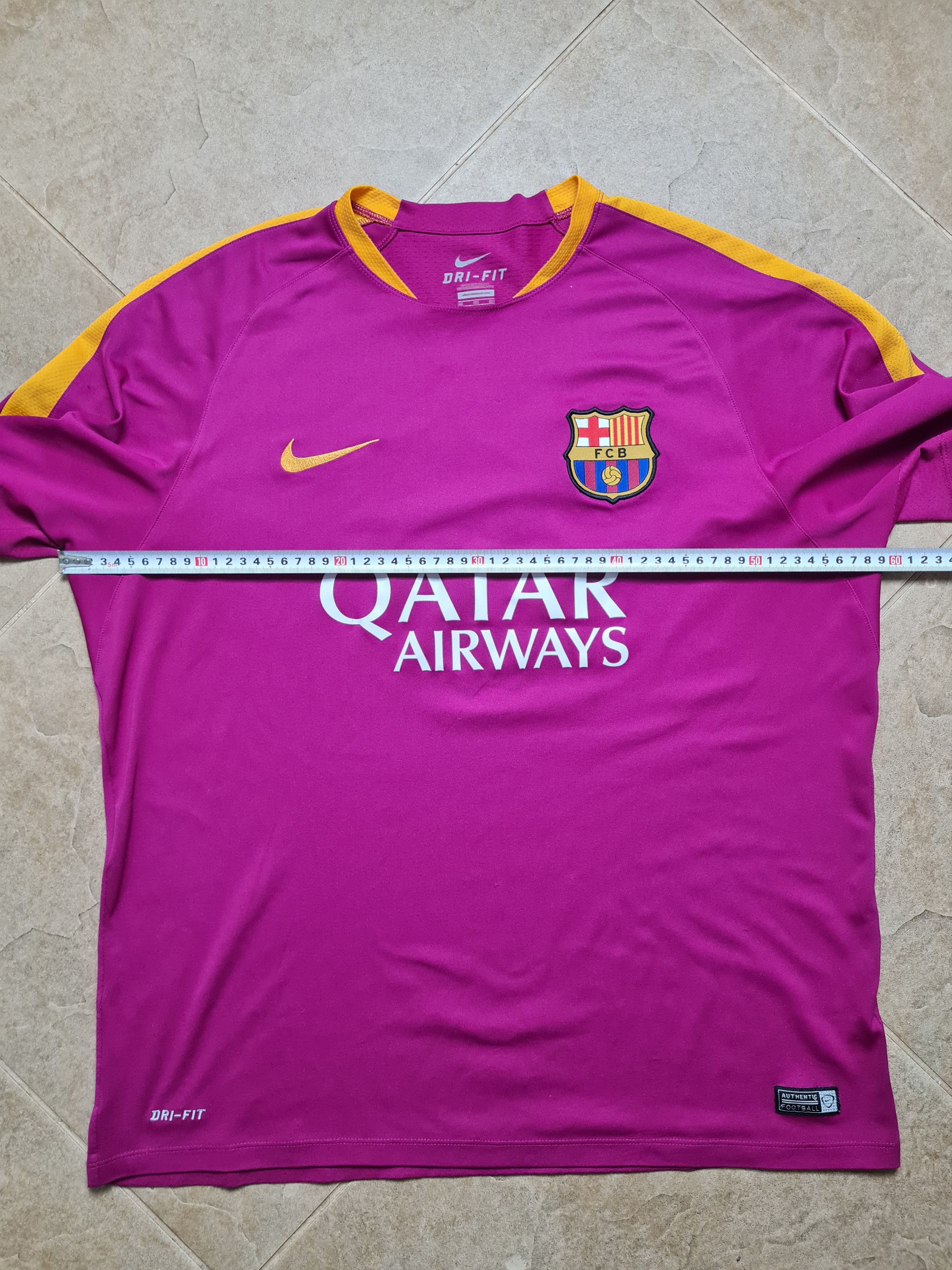 Nike NWT FC BARCELONA 2016/2017 TRAINING SICCER SHIRT CAMISETA XL Size US XL / EU 56 / 4 - 4 Thumbnail