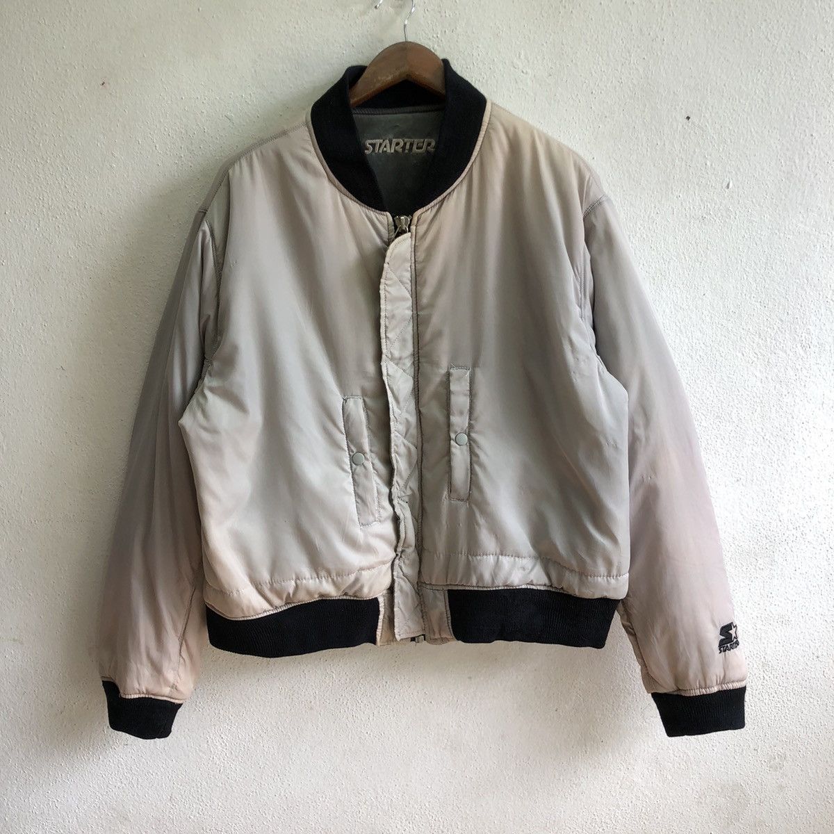 Starter × Vintage vintage STARTER reversible jacket Size US L / EU 52-54 / 3 - 4 Thumbnail